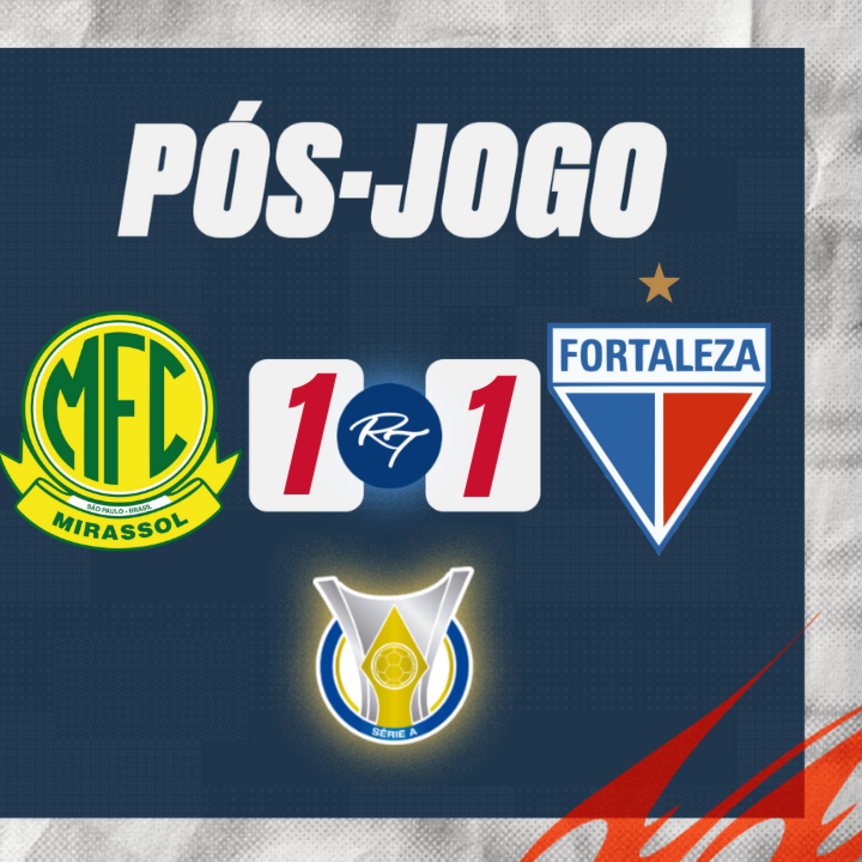  #T4E63 - PÓS JOGO - #MIRASSOL 1X1 #FORTALEZA - 2ª RODADA #BR25 episode artwork