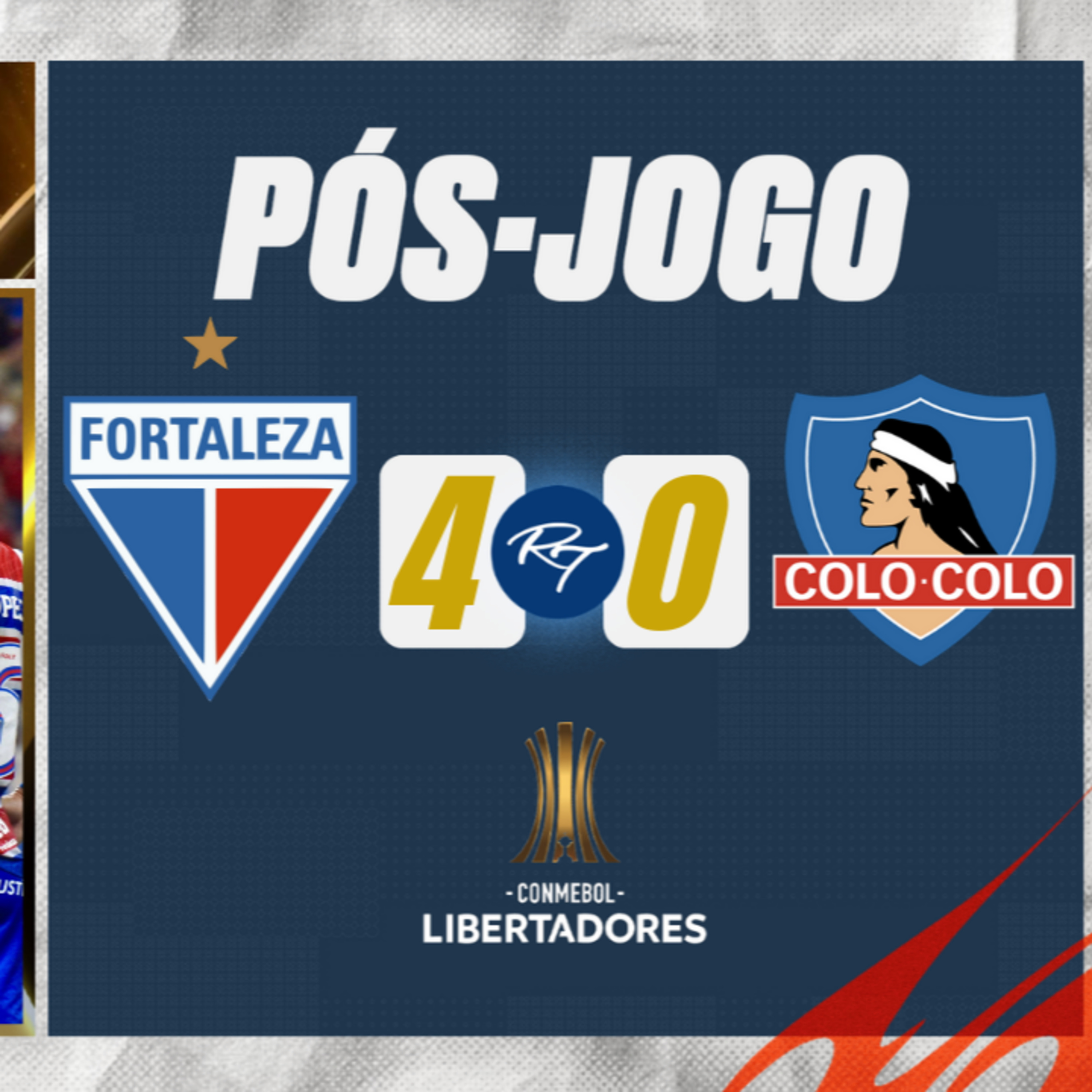 #T4E85 - PÓS JOGO - #FORTALEZA 4X0 #COLO-COLO - #LIBERTADORES episode artwork