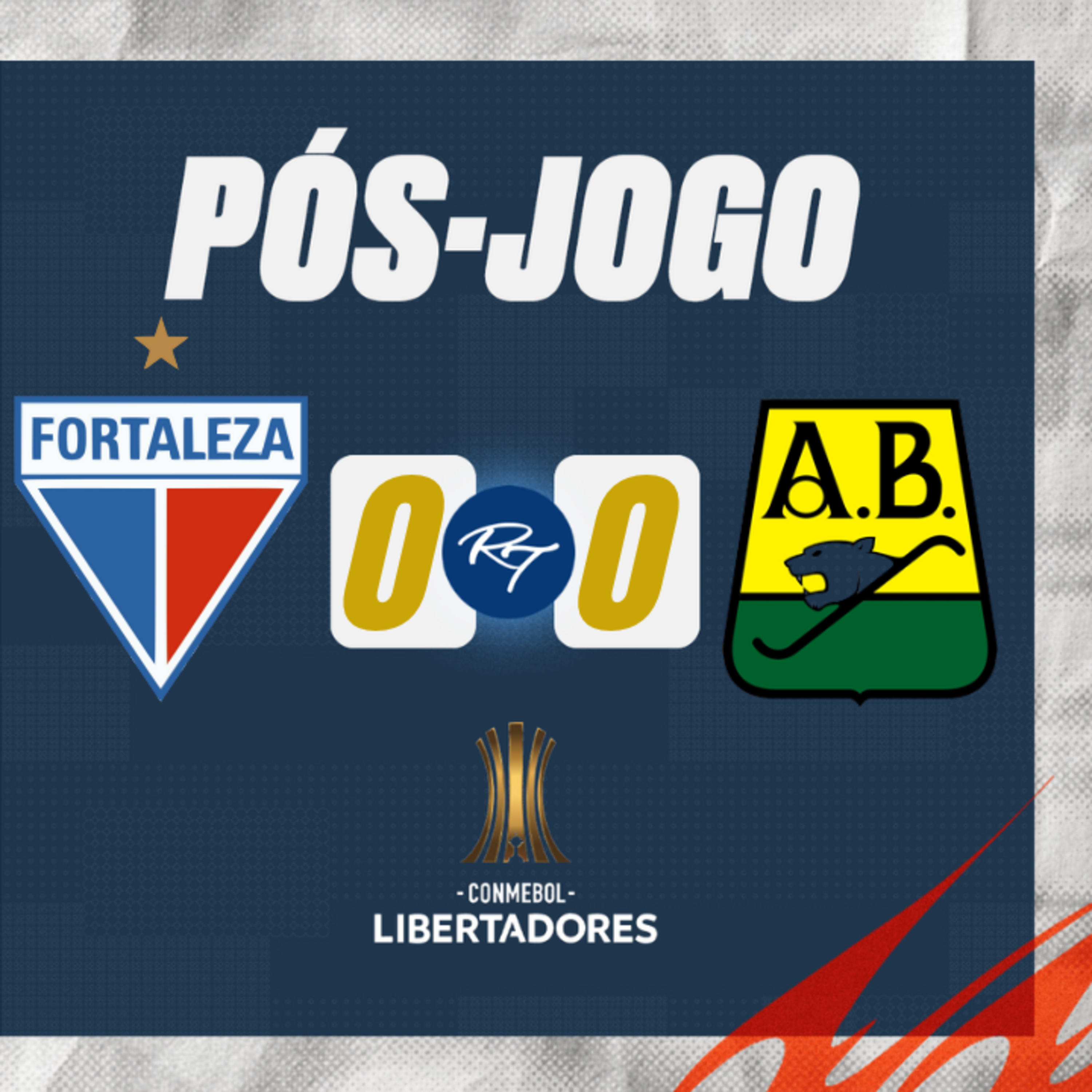 #T4E90 - PÓS JOGO - #FORTALEZA 0X0 #BUCARAMANGA - #LIBERTADORES episode artwork