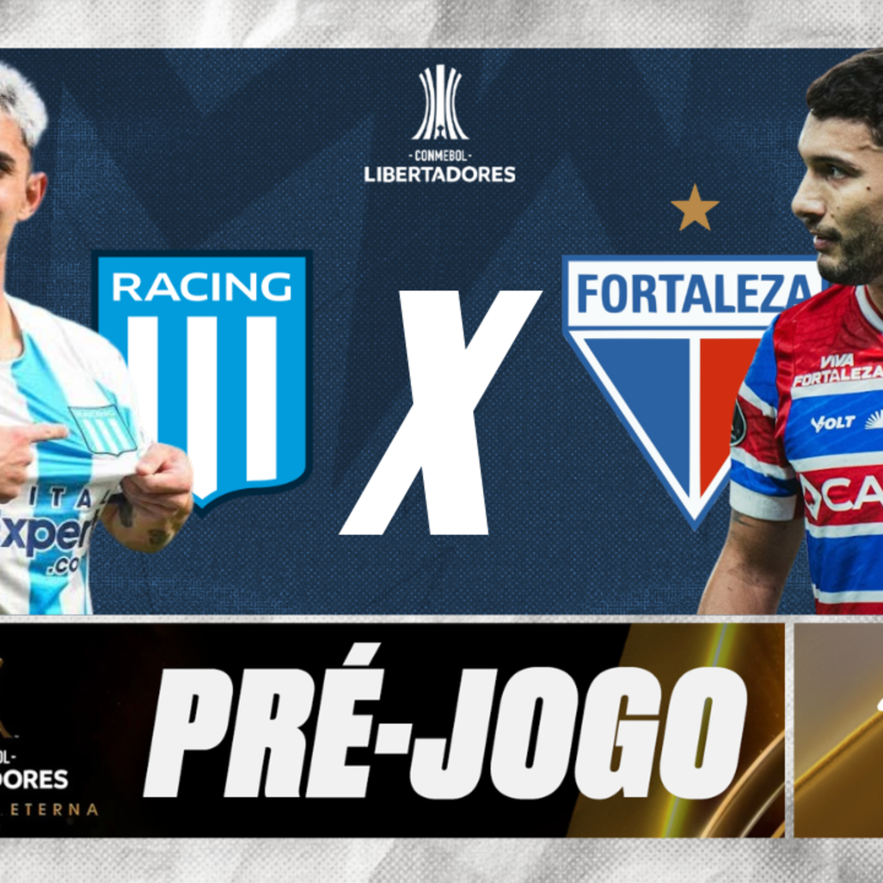 #T4E101 - PRÉ JOGO - #RACING X #FORTALEZA - #LIBERTADORES episode artwork