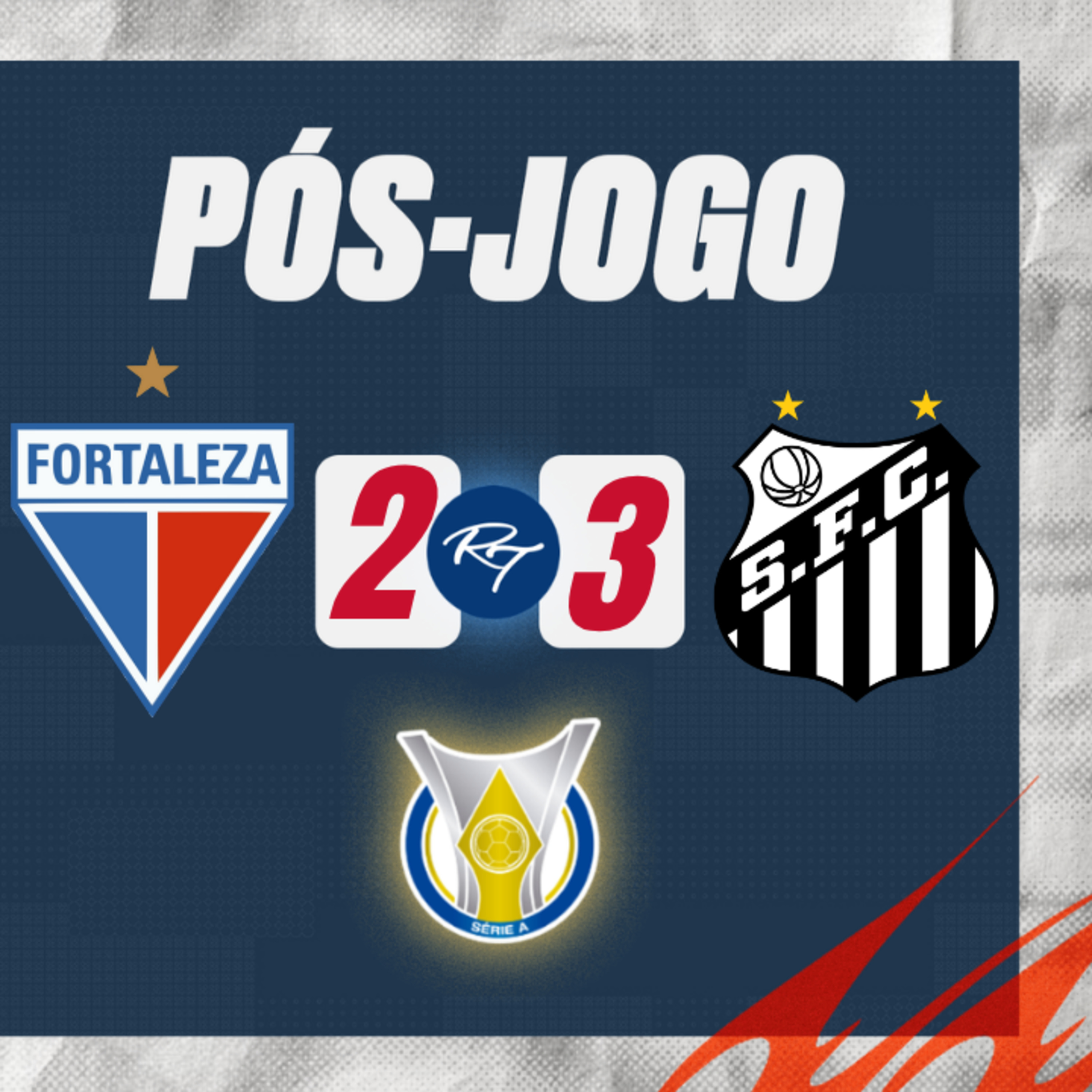 #T4E110 - PÓS JOGO -#FORTALEZA 2X3 #SANTOS - 12ª RODADA #BR25 episode artwork