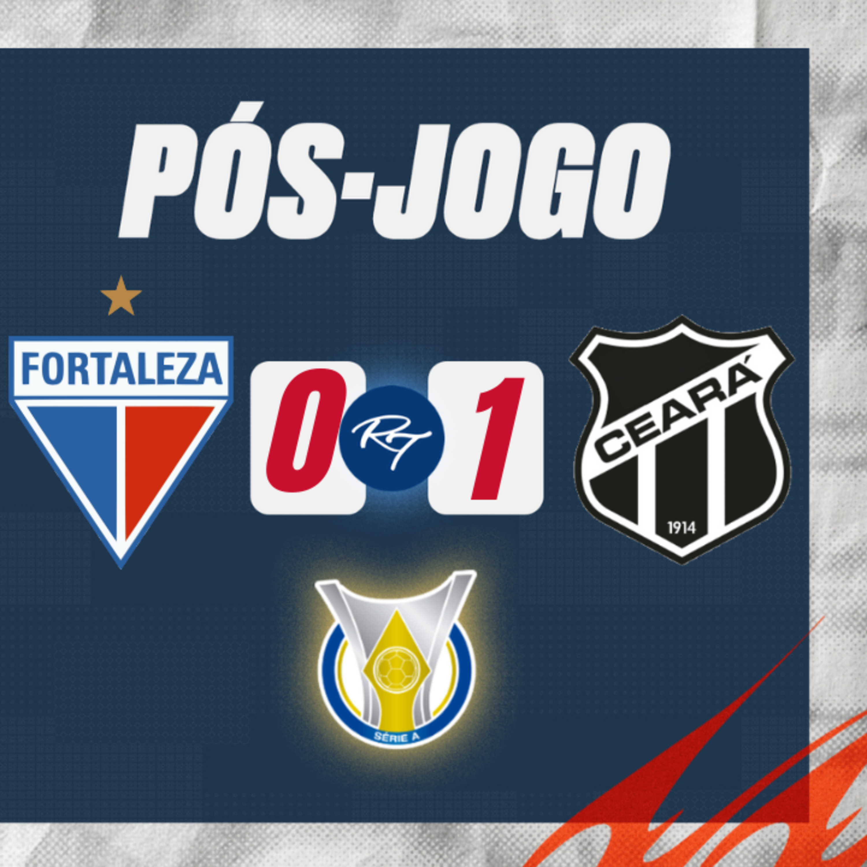 #T4E127 - 😡VERGONHA - PÓS JOGO -#FORTALEZA 0X1 #CEARÁ - 13ª RODADA #BR25 episode artwork