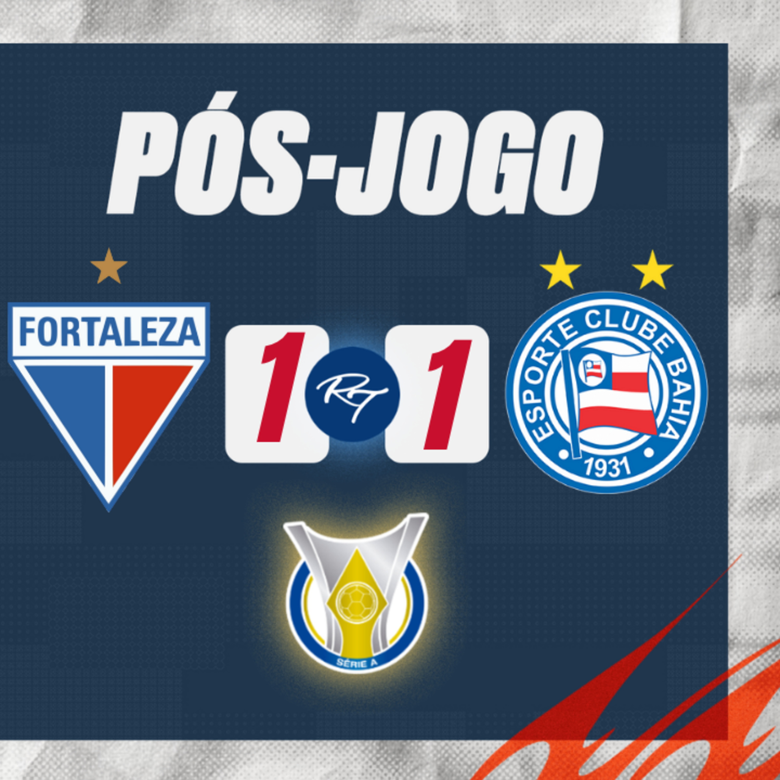 #T4E131- PÓS JOGO -#FORTALEZA 1X1 #BAHIA - 15ª RODADA #BR25 episode artwork