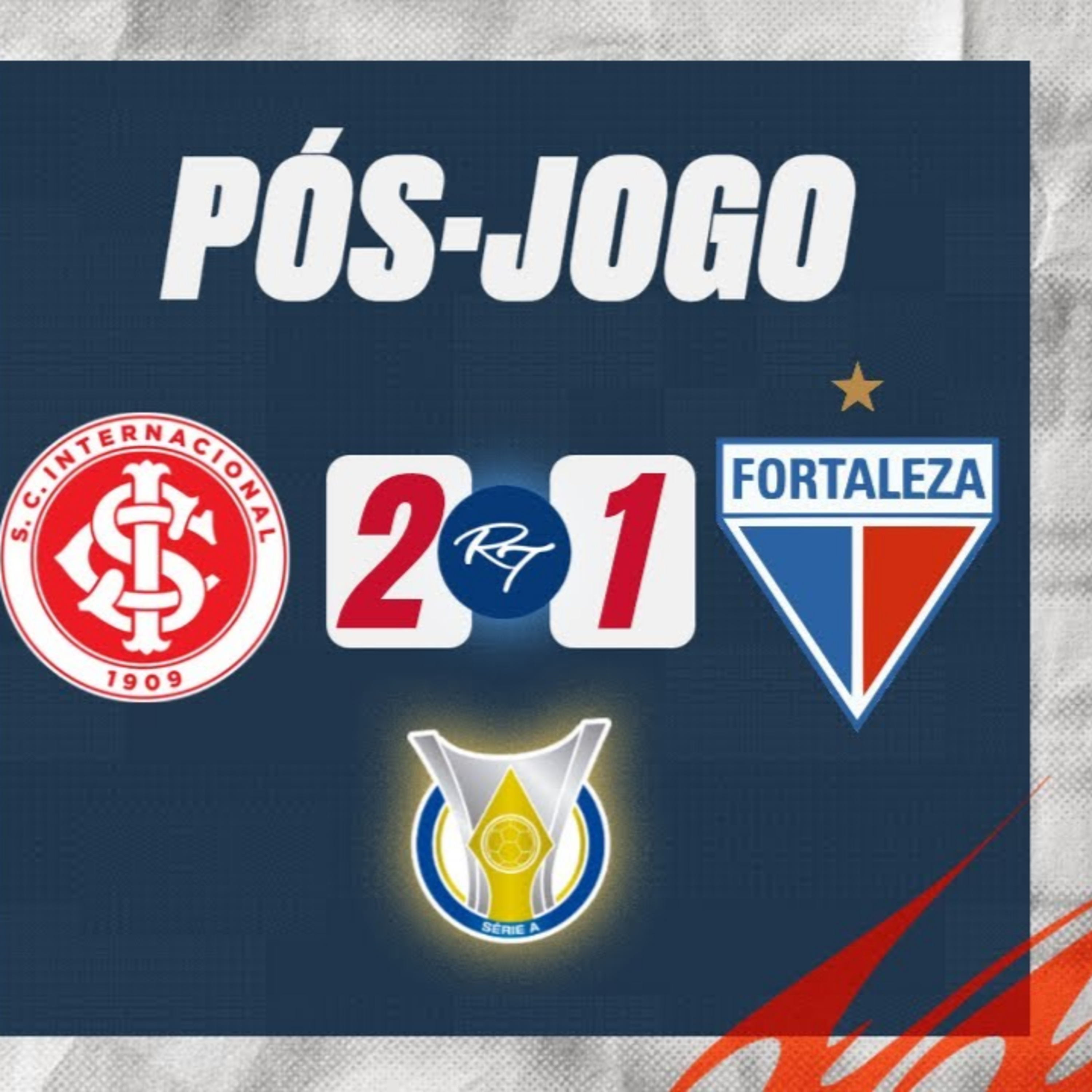 #T4E156 - PÓS JOGO - #INTERNACIONAL 2X1 #FORTALEZA - 22ª RODADA #BR25  episode artwork