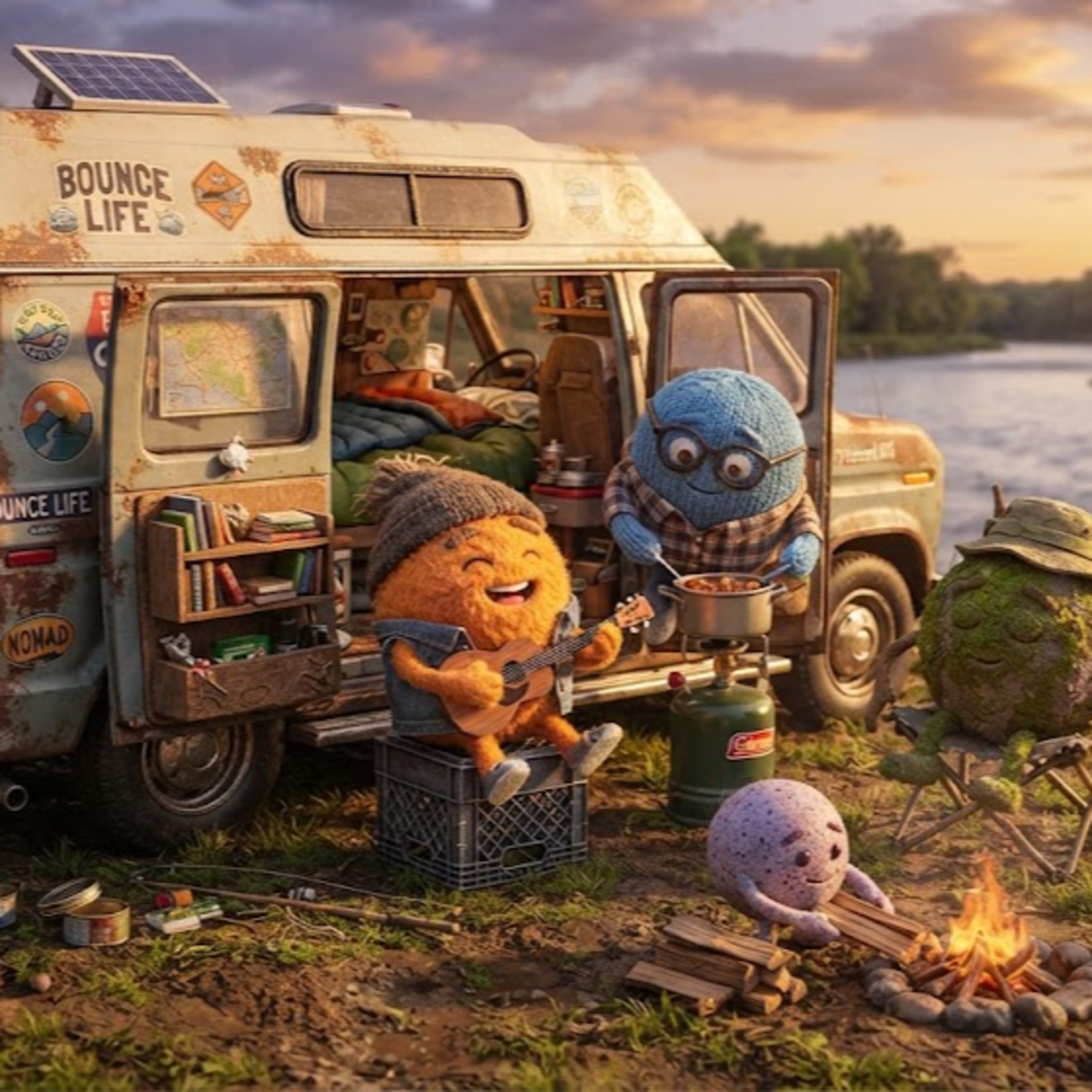 Living in a van down by the river! episode artwork