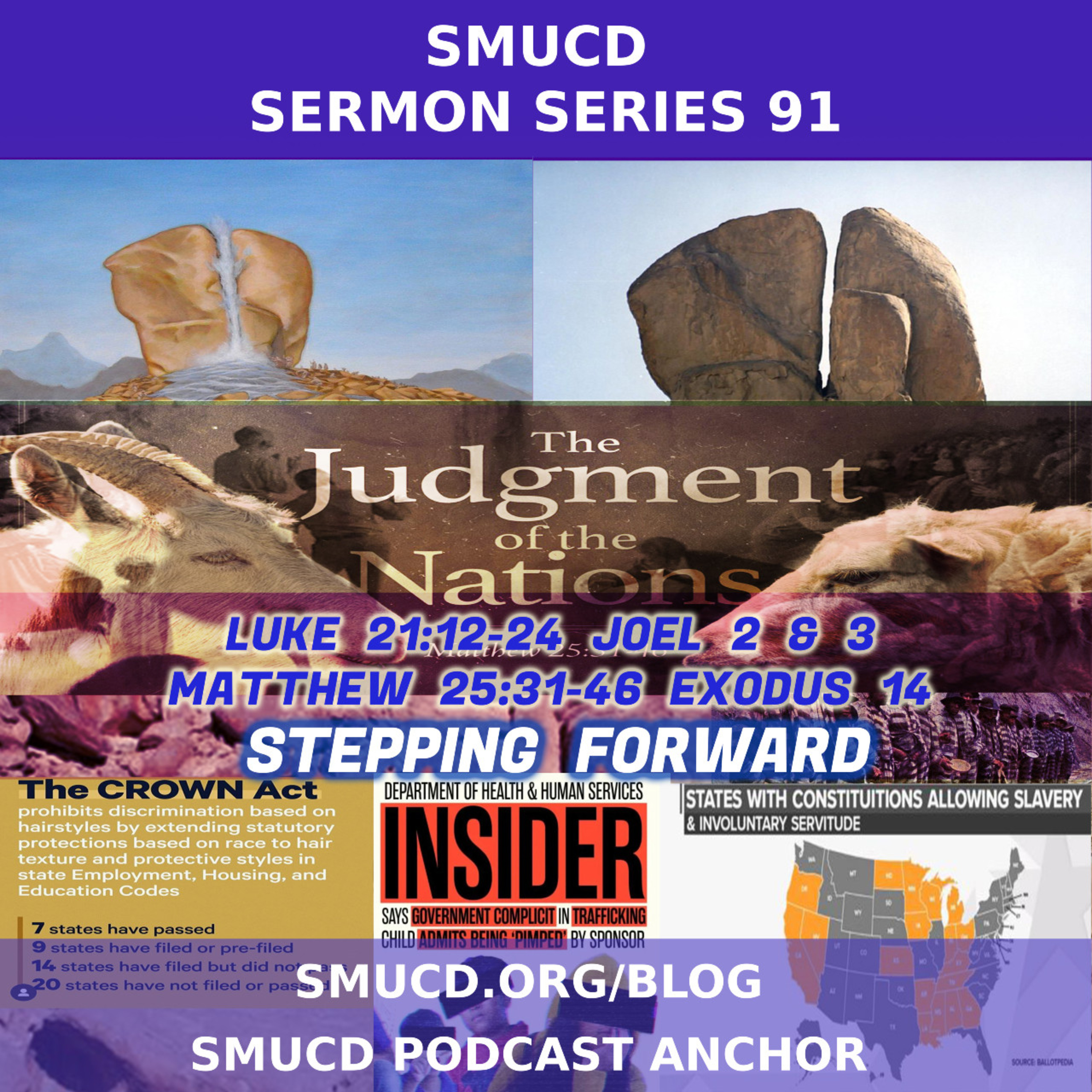 Sermon Series 91 Stepping Forward episode artwork