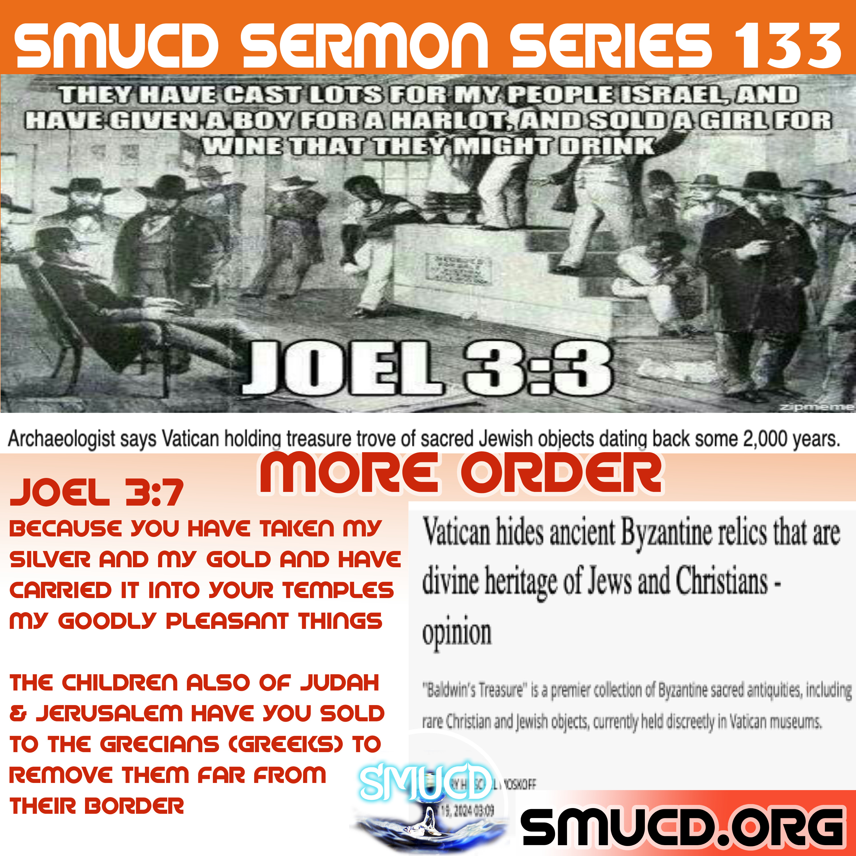 Sermon Series 133 More Order episode artwork