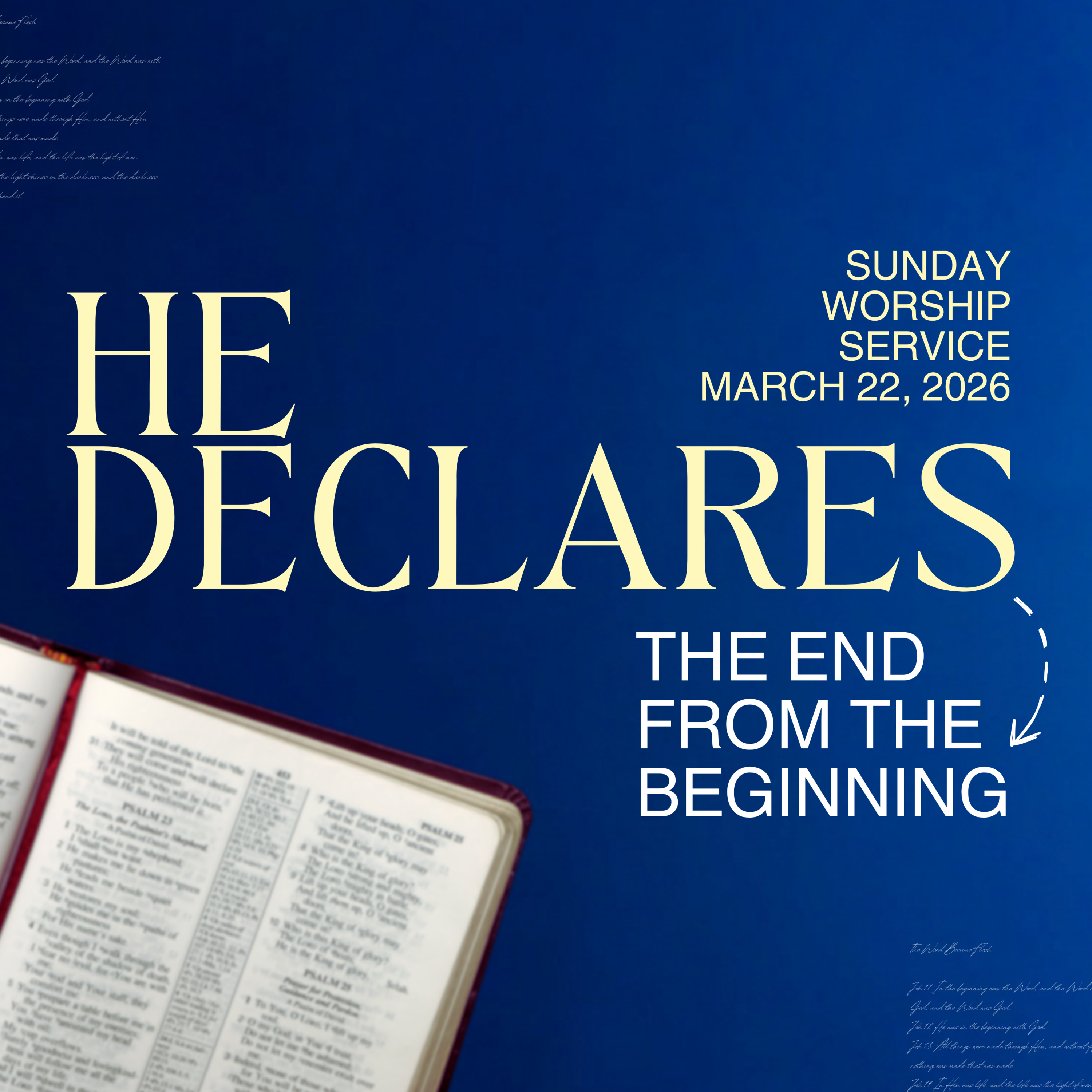 He Declares the End from the Beginning - Ptr Jesse Velasco episode artwork