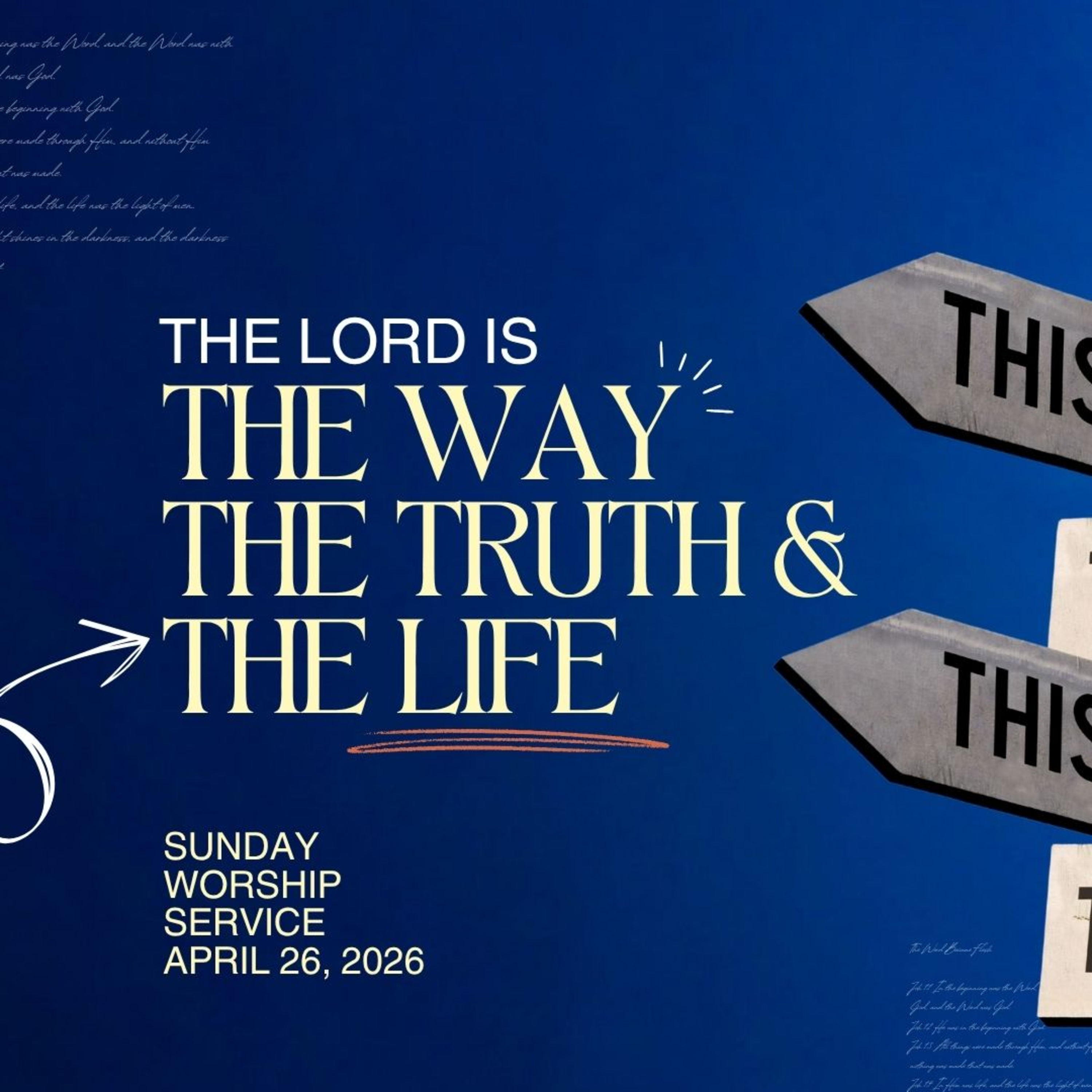 The Lord is The Way, The Truth, & The Life - Ptr Jesse Velasco episode artwork