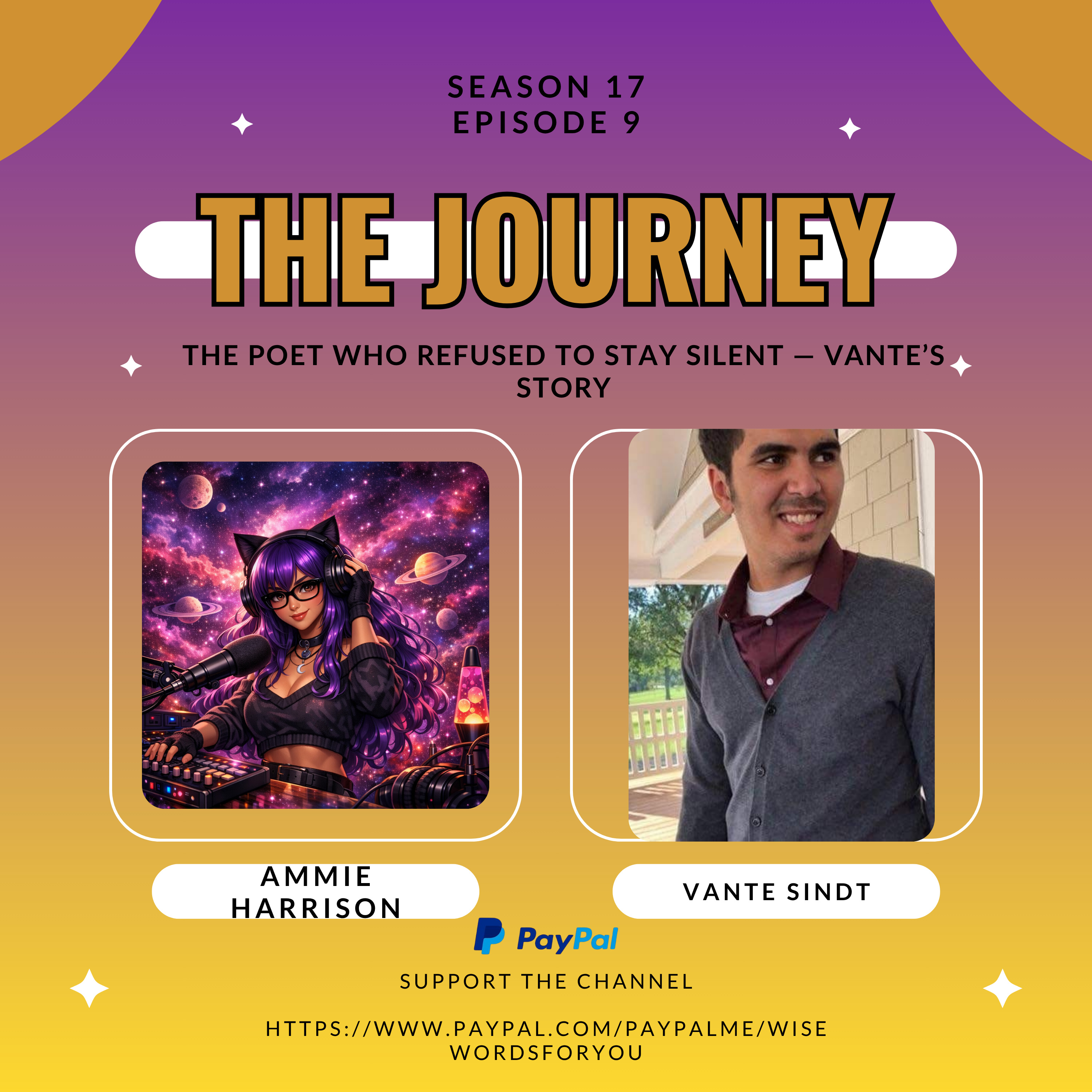 The Poet Who Refused to Stay Silent — Vante’s Story episode artwork