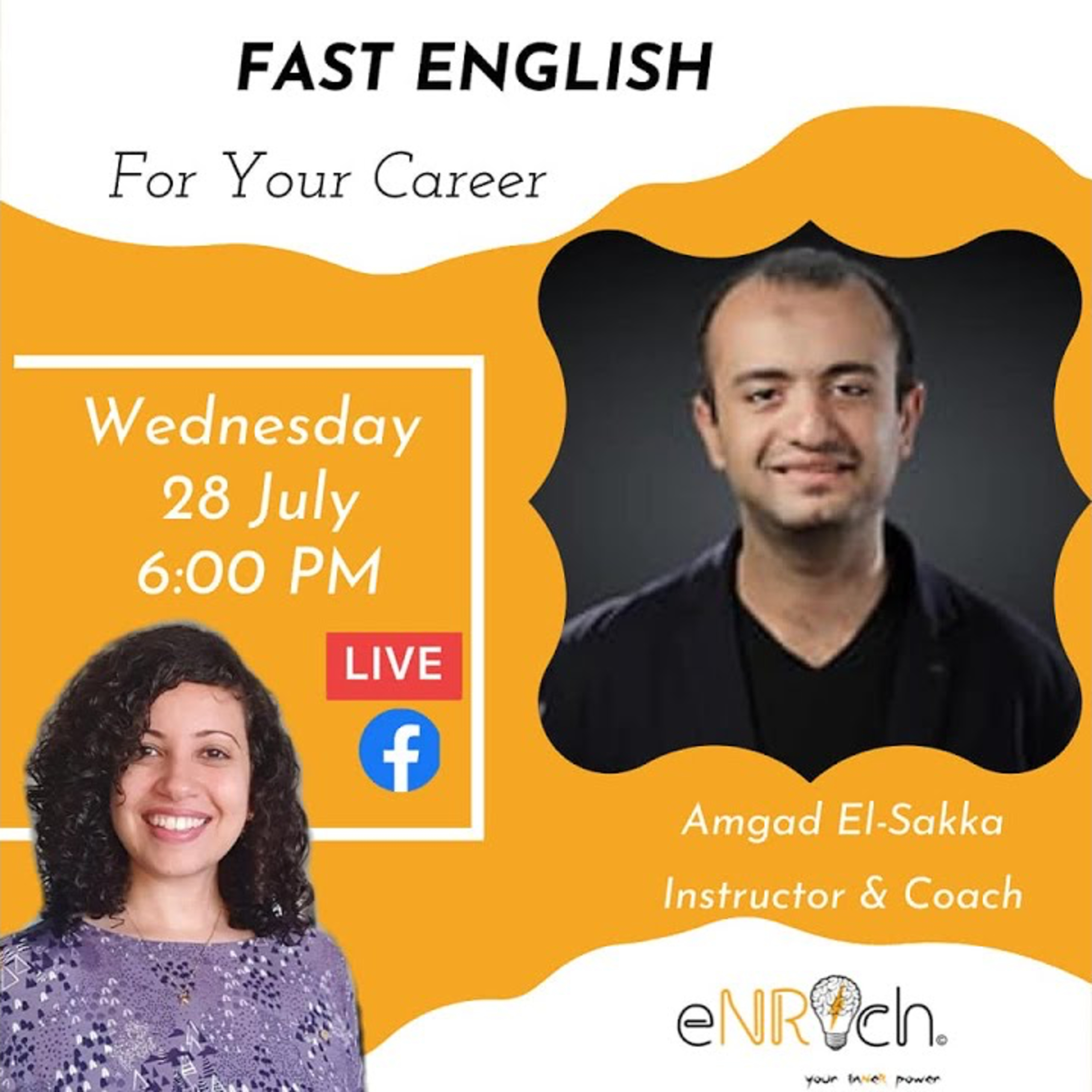 271. Fast English With Amgad El-Sakka : Career Coaches Campaign