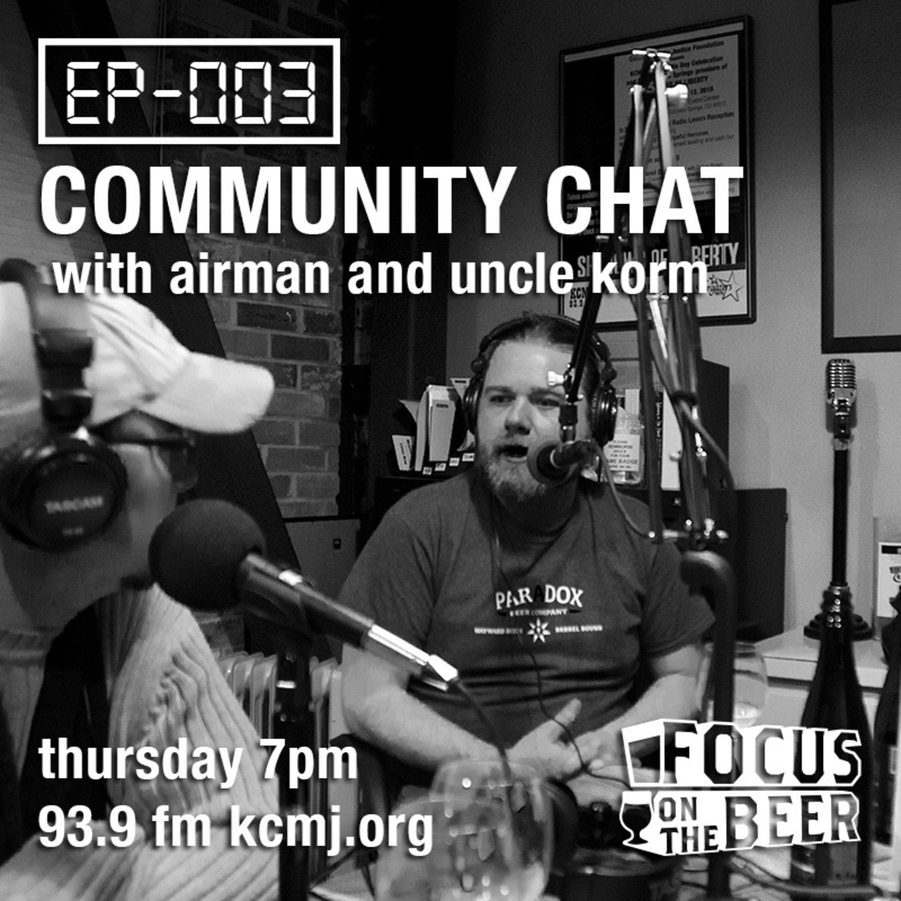 EP-003: Community chat with Airman and Uncle Korm episode artwork