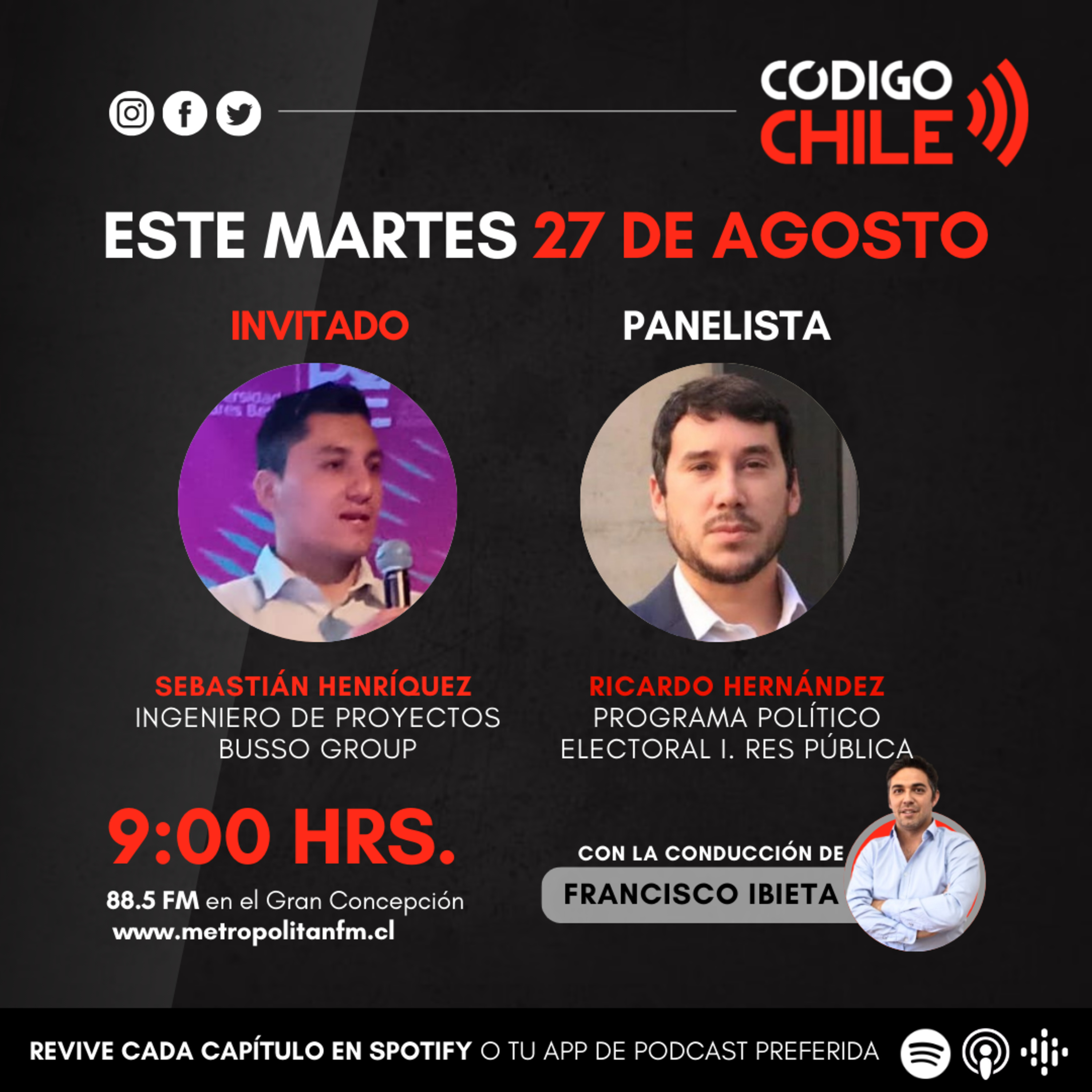 Portada de Código Chile