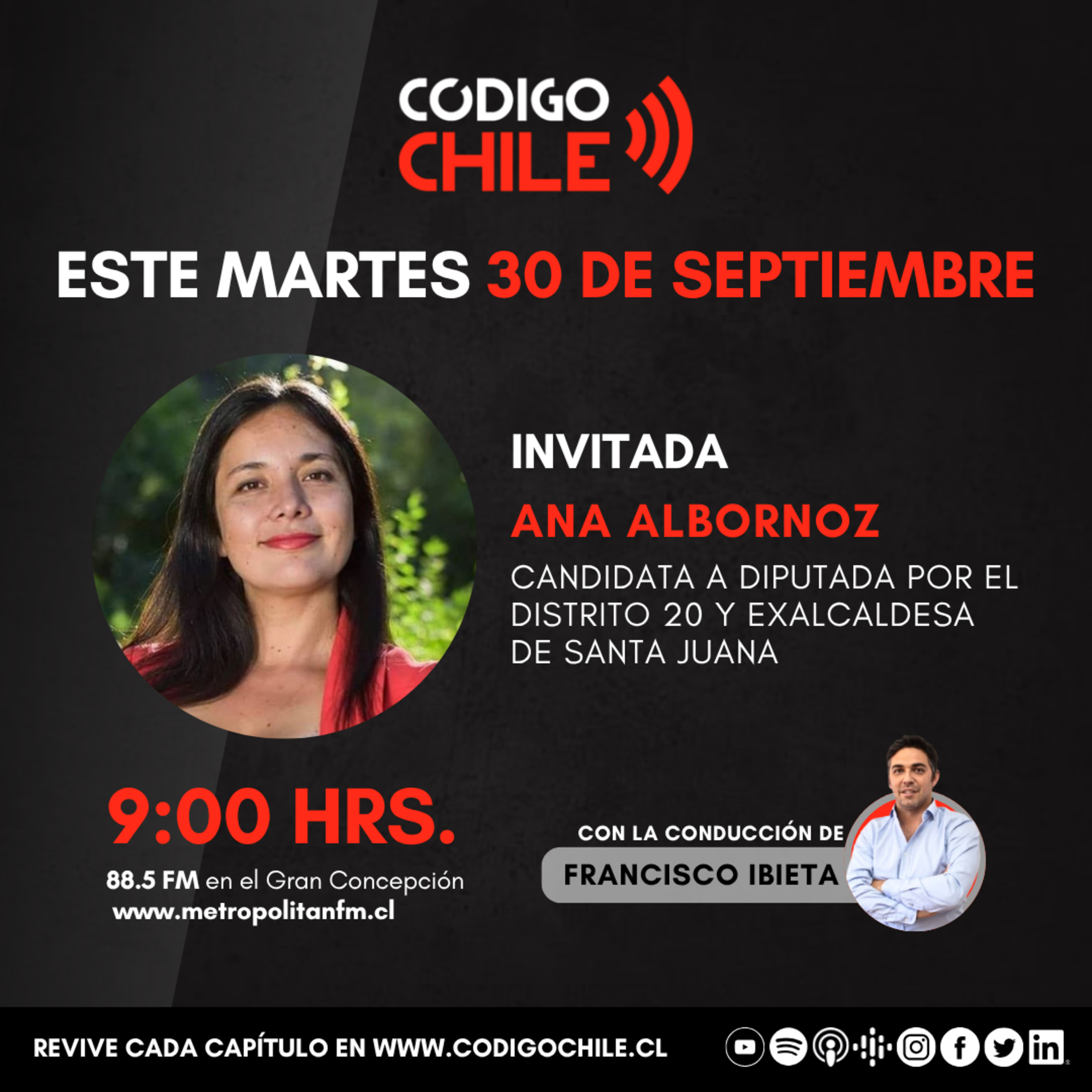 Elecciones parlamentarias | Entrevista Ana Albornoz | 30 de septiembre 2025