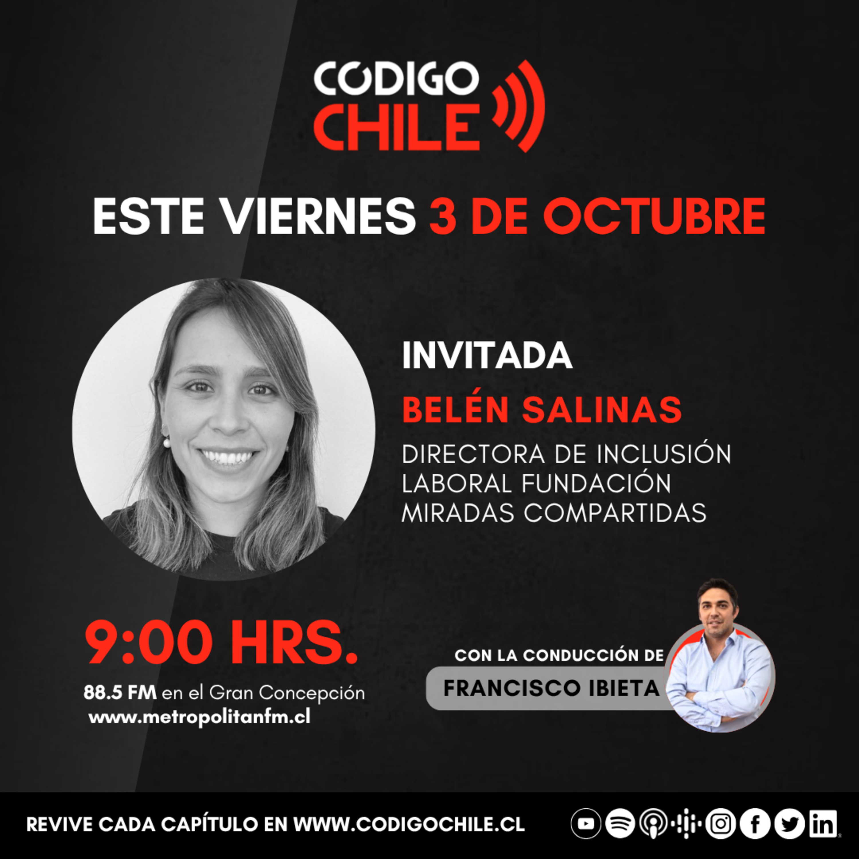 Inclusión laboral | Entrevista Belén Salinas | 3 de octubre 2025