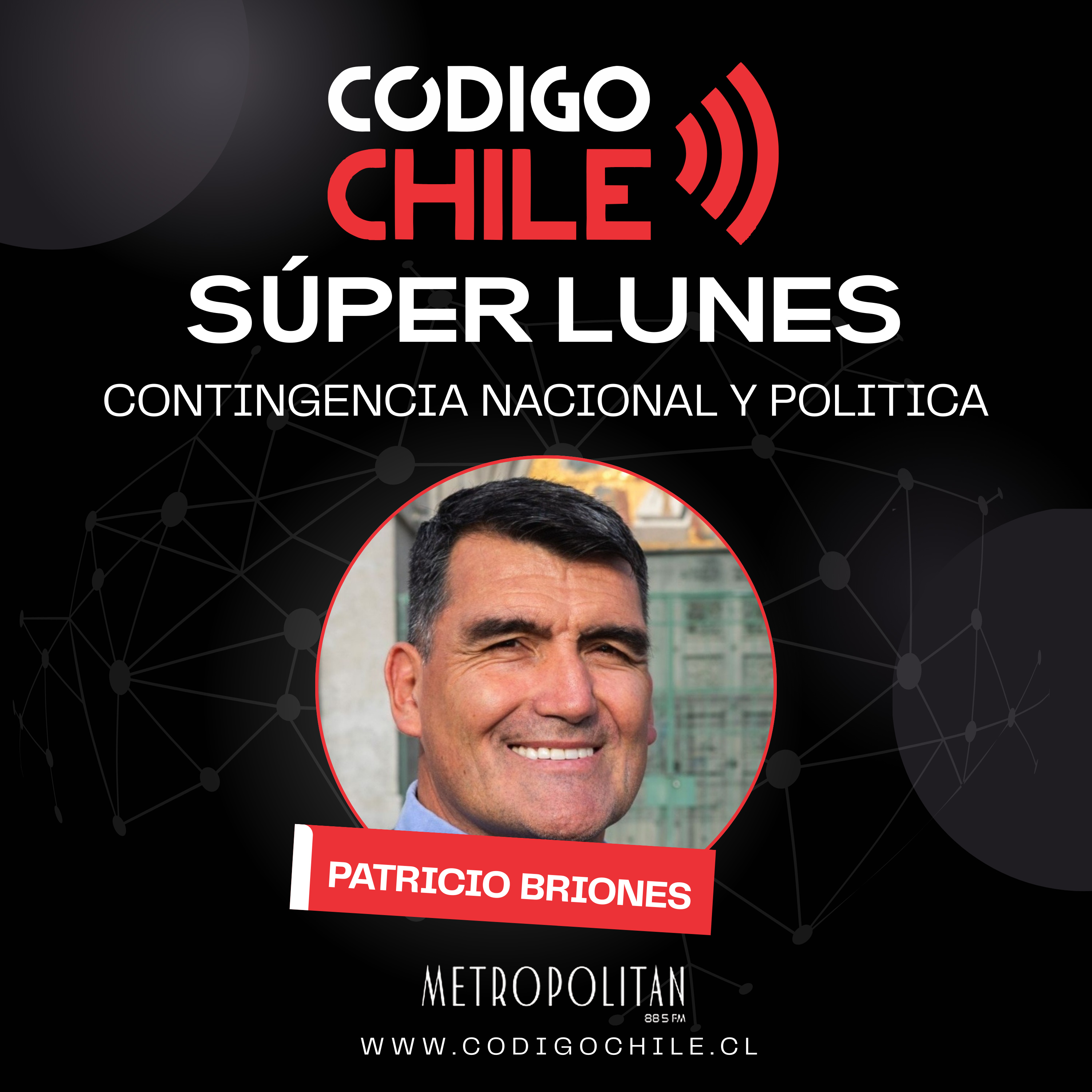 Súper Lunes: Representación Ciudadana y Rol del PDG | Entrevista a Patricio Briones | 29 de diciembre 2025