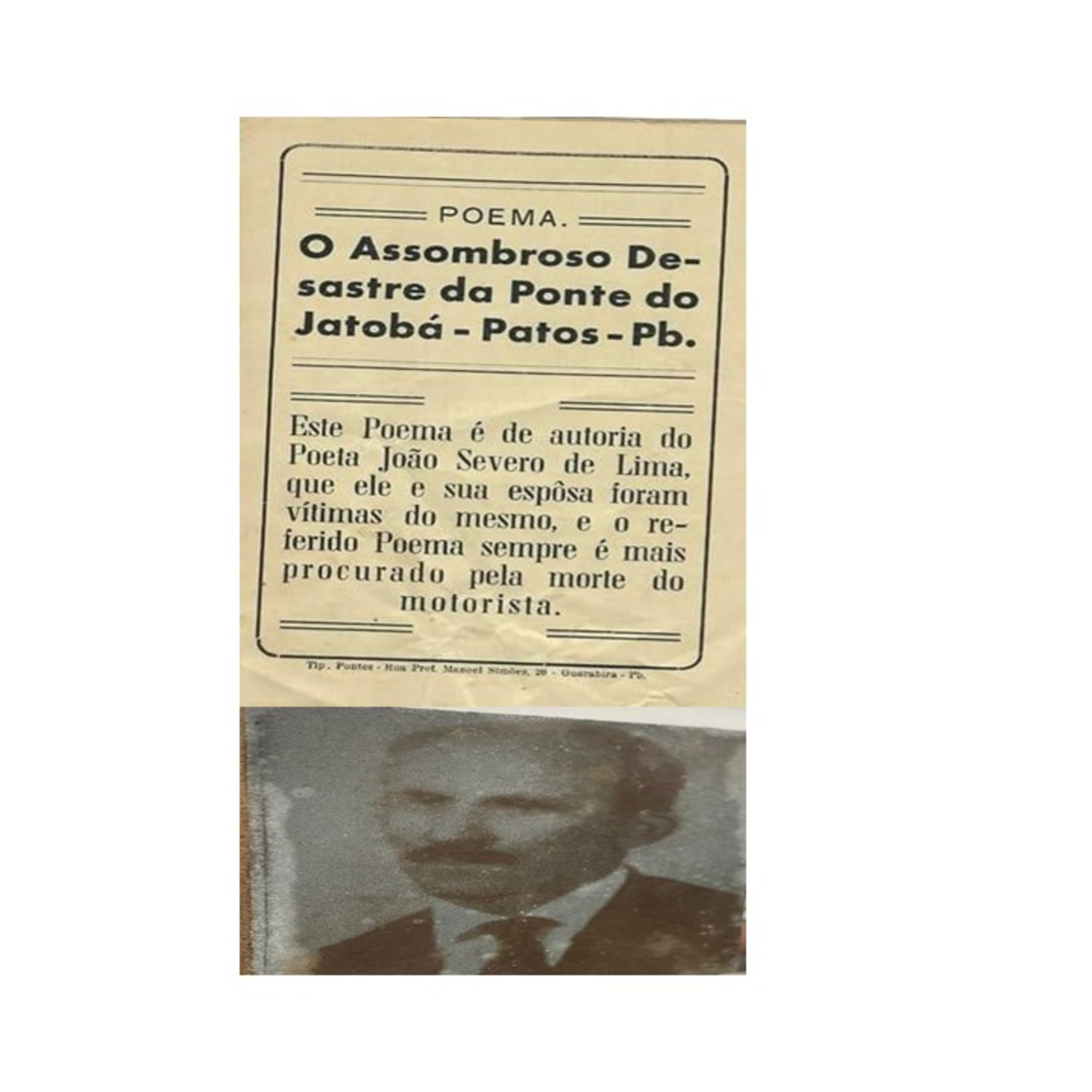 Êta, É Cordel! O Assombroso Desastre Da Ponte Do Jatobá (João Severo De Lima) episode artwork