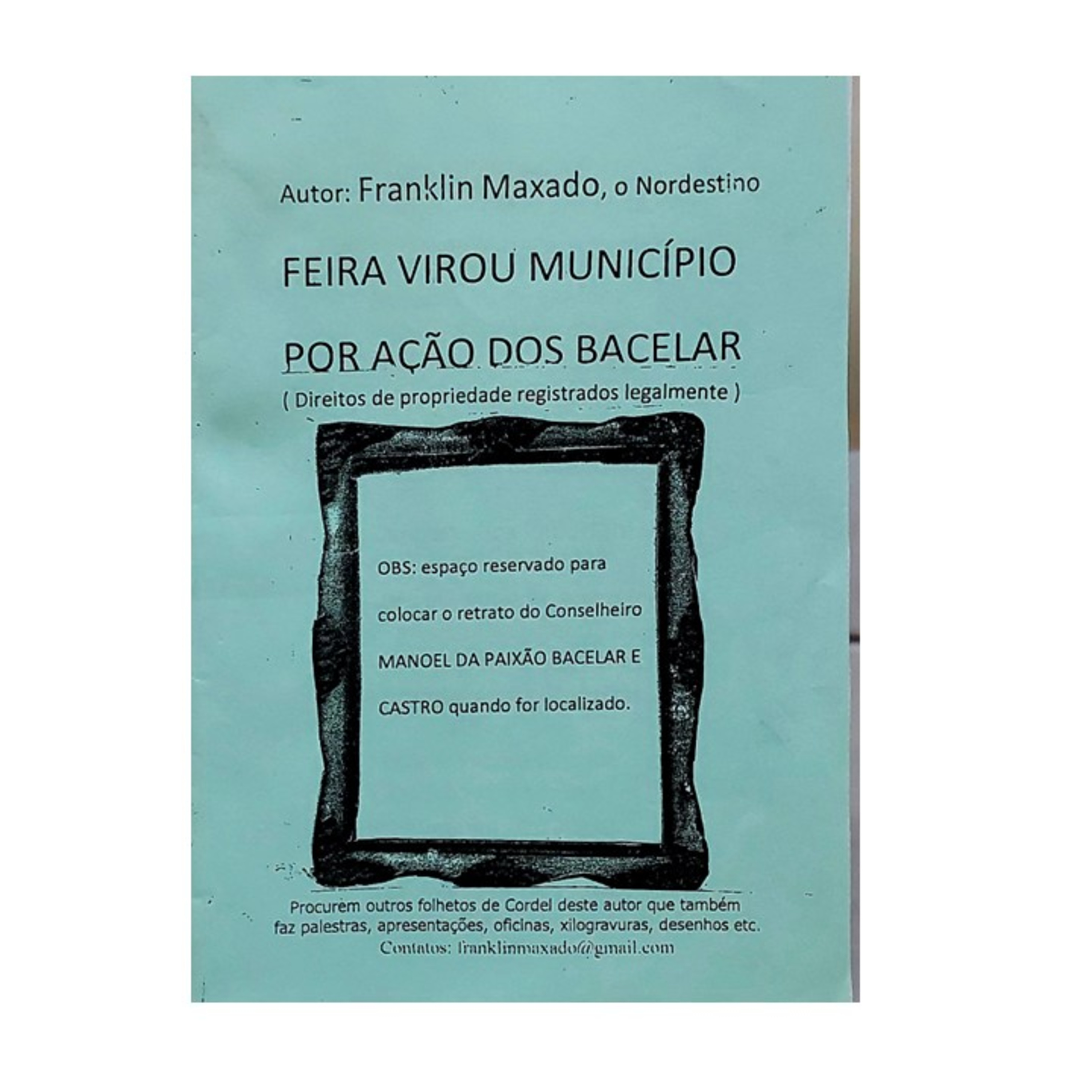 Êta, É Cordel! Feira Virou Município Por Ação Dos Bacelar (Franklin Maxado) episode artwork