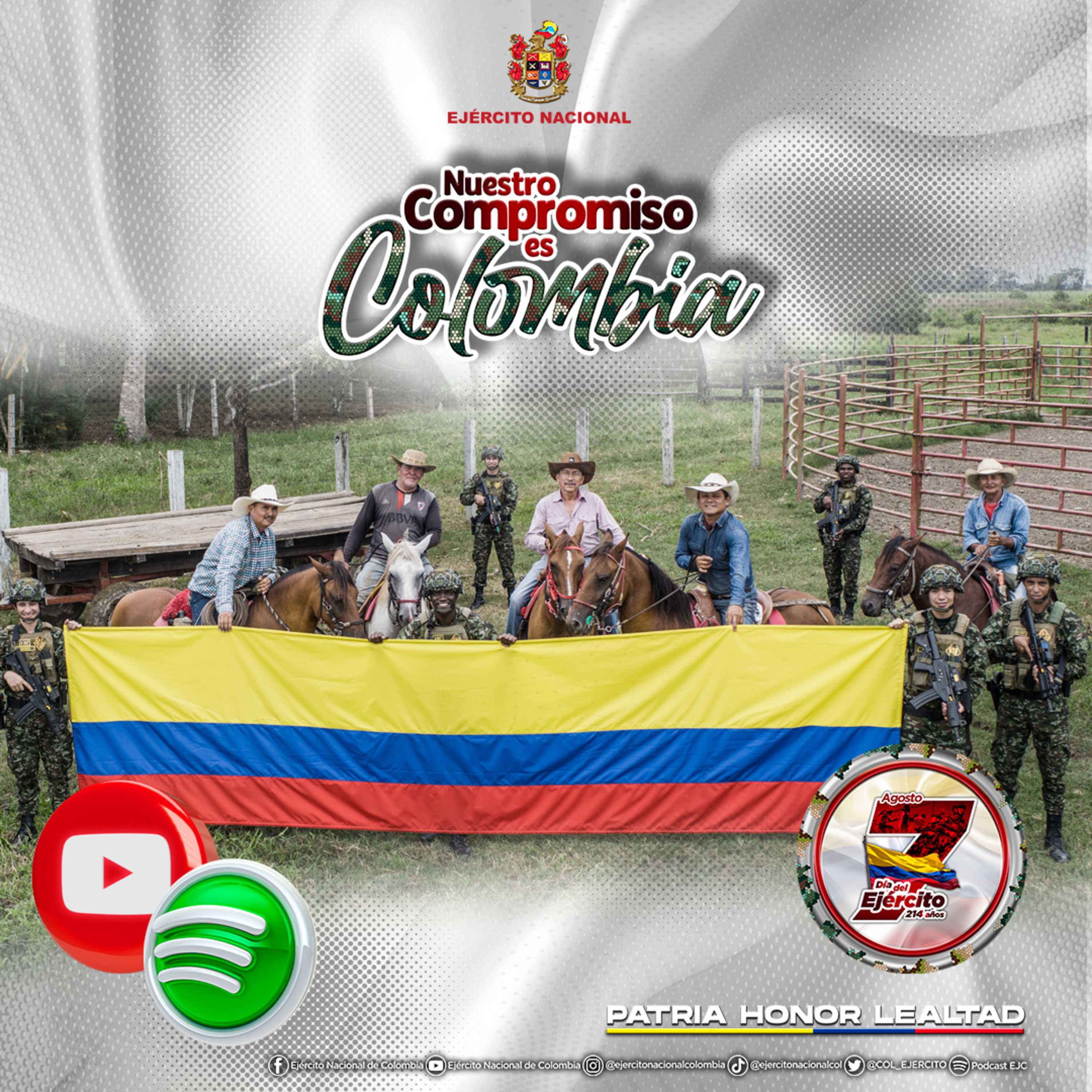 7 de agosto: Un día, muchas historias, un legado. Escucha nuestro podcast EJC conmemorativo a la fecha más importante para nuestra institución.