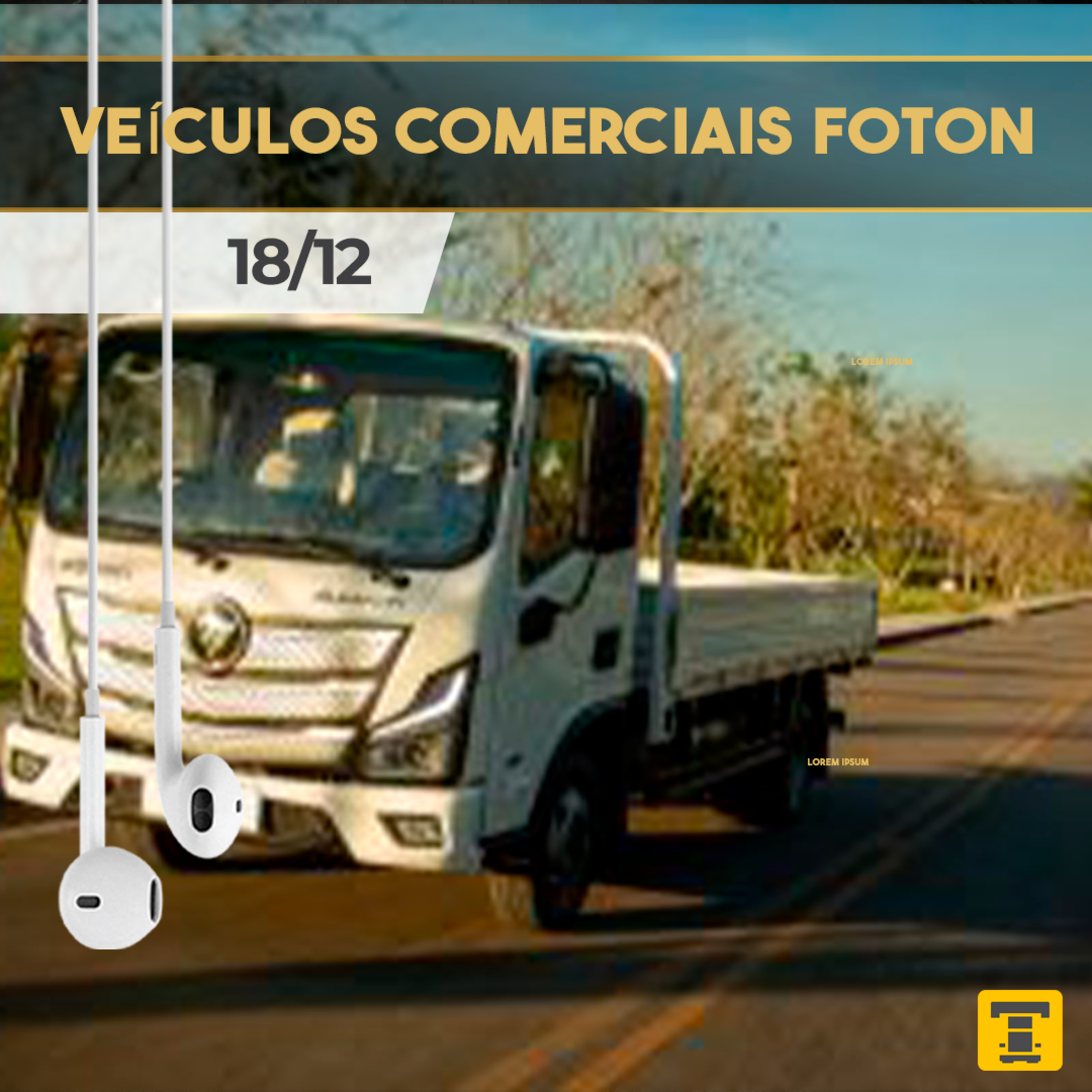 Veículos comerciais Foton em 2026