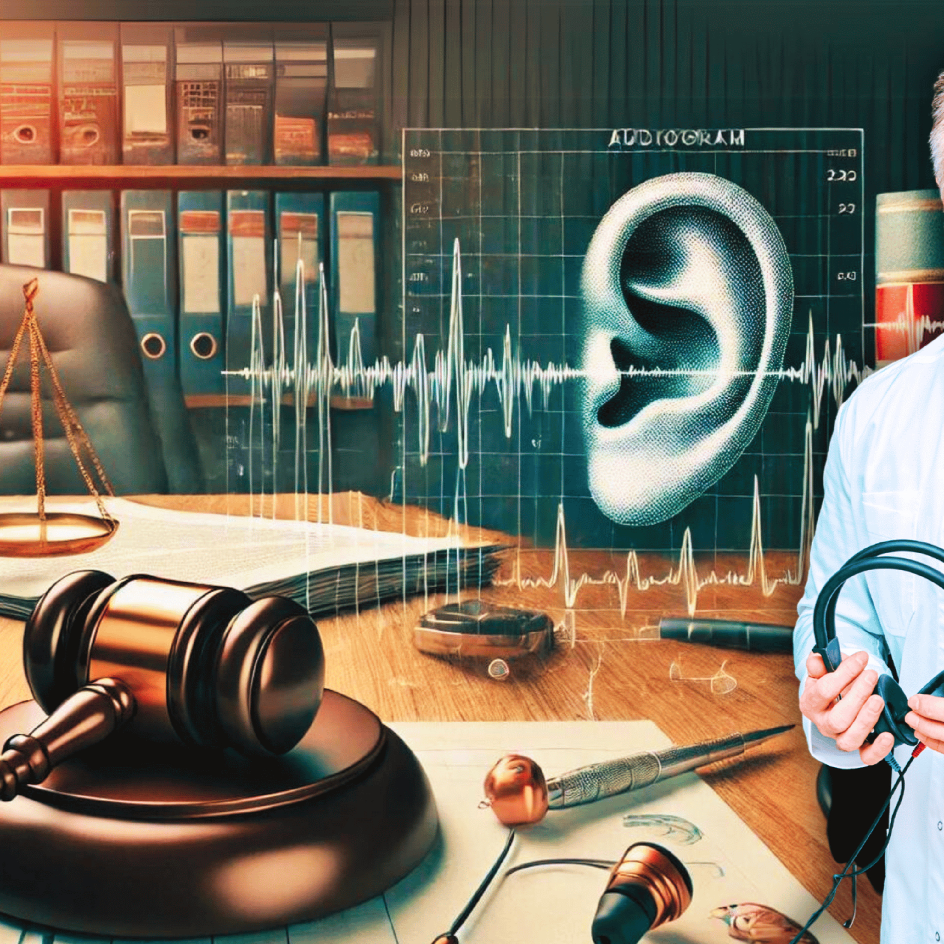 240 - From Clinic to Courtroom: Navigating Forensic Audiology with Dr. Robert Traynor episode artwork