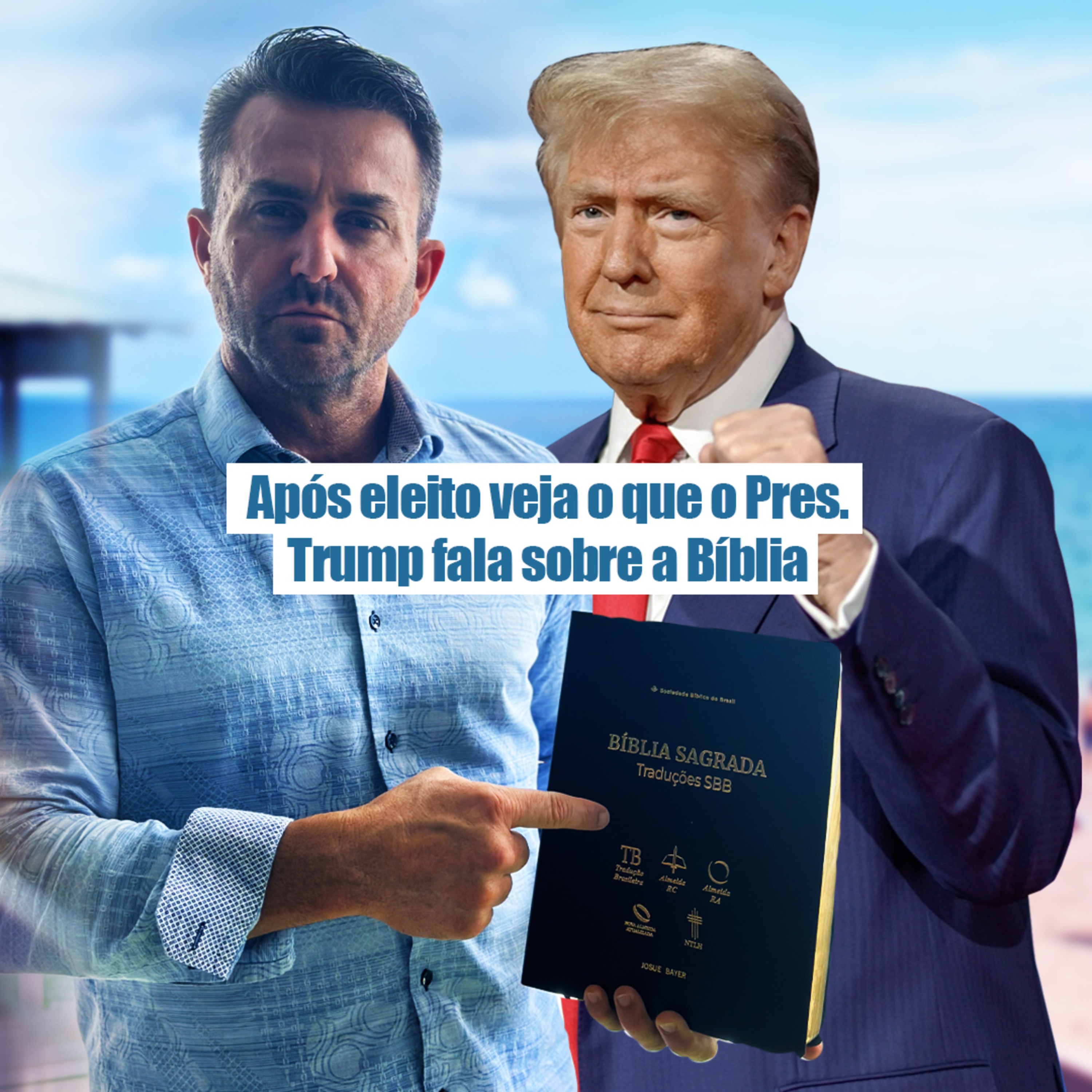 Veja o que o Pres. Donald Trump falou após ser eleito. 📹 episode artwork