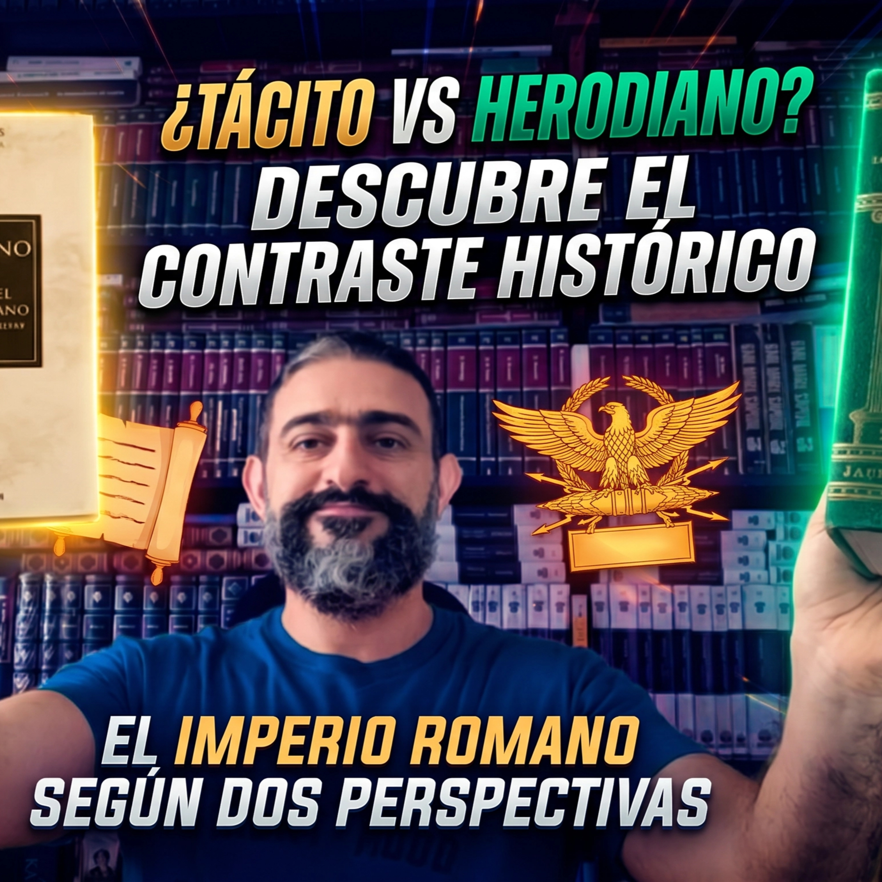 Anales de Tácito y la historia del imperio romano de Herodiano episode artwork