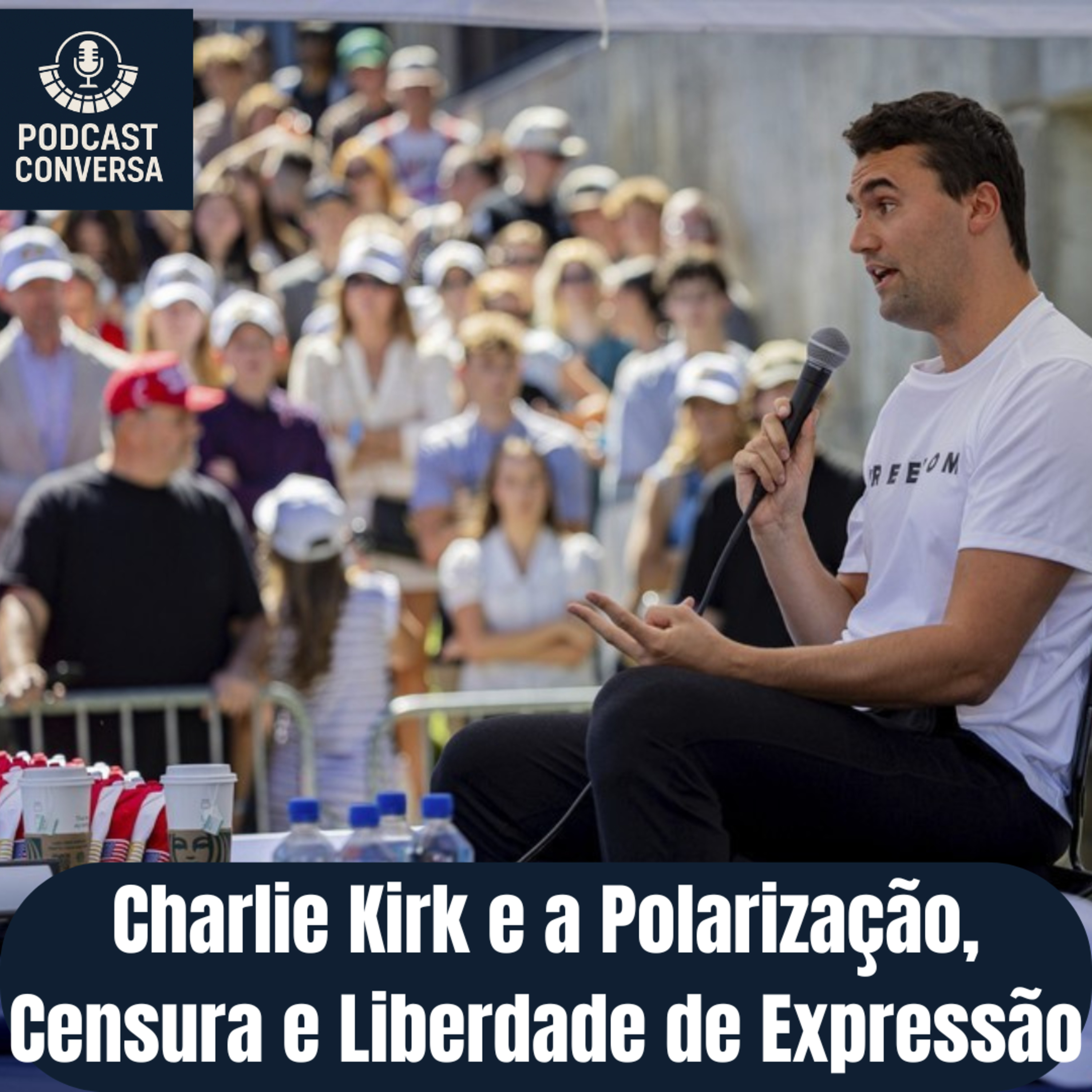 #400 Charlie Kirk (1993-2025): Polarização, Silêncio e Liberdade de Expressão episode artwork
