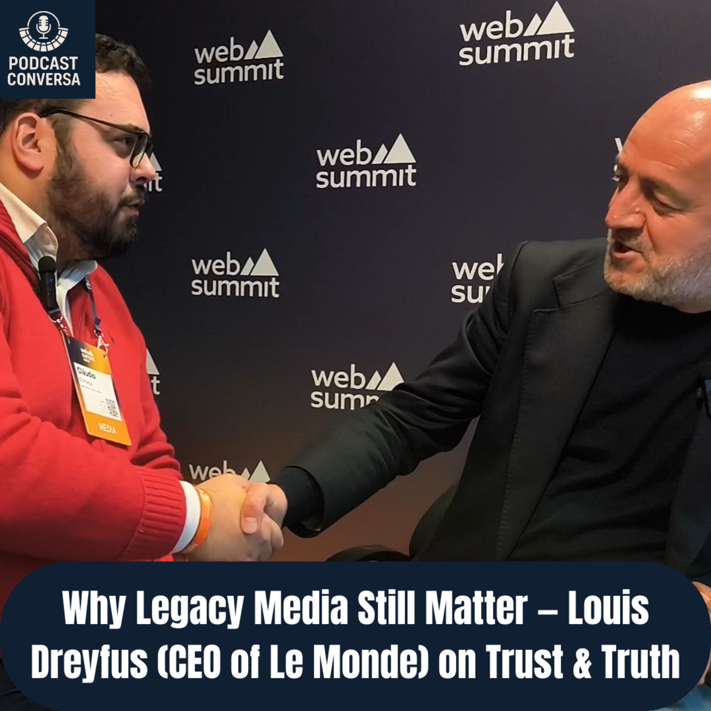 Why Legacy Media Still Matter? - Louis Dreyfus, CEO of Le Monde — Episode 403 episode artwork