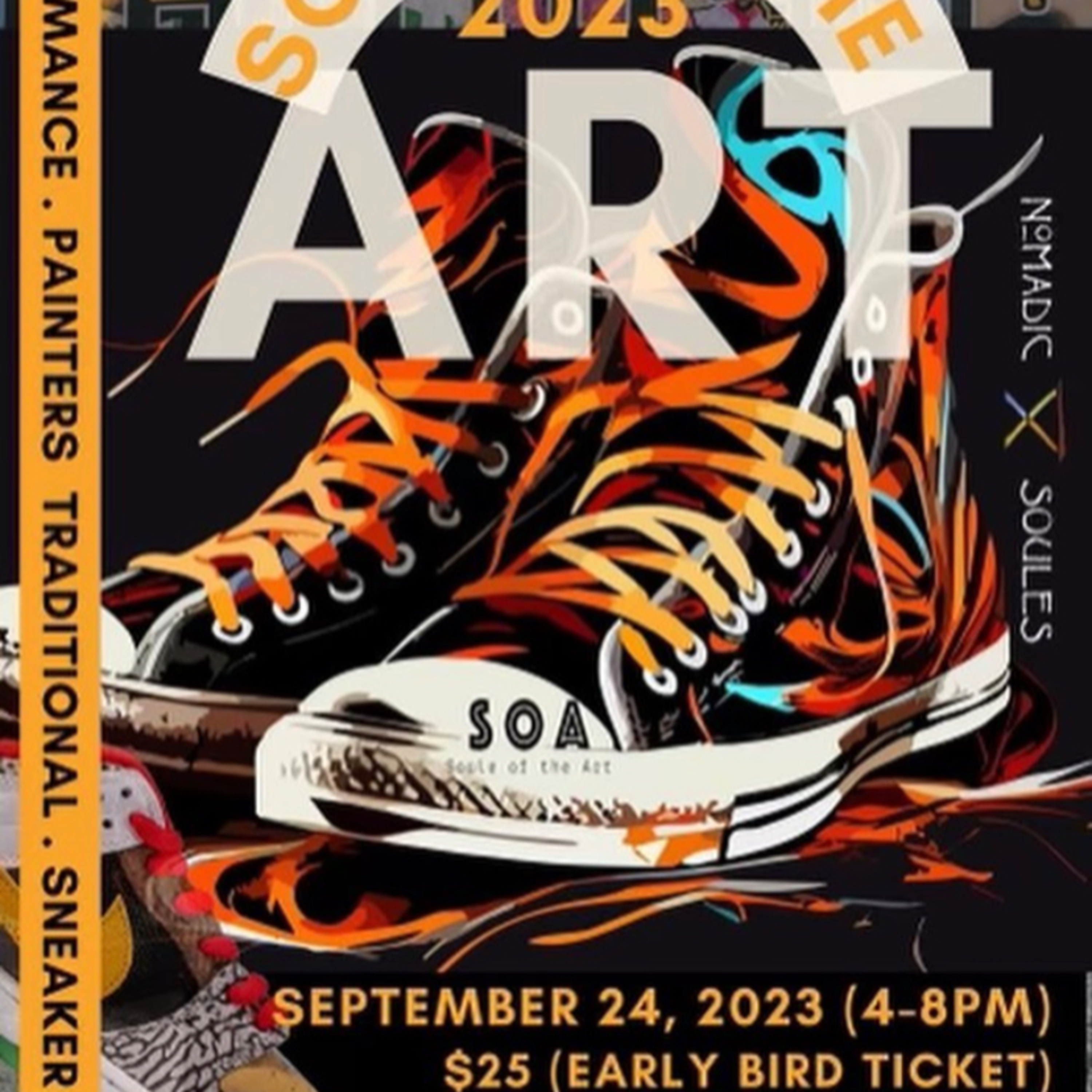 NOiZE MAKER: Soule Of The Art Curated Sneaker, Music and Art Event | iLLANOiZE Radio episode artwork