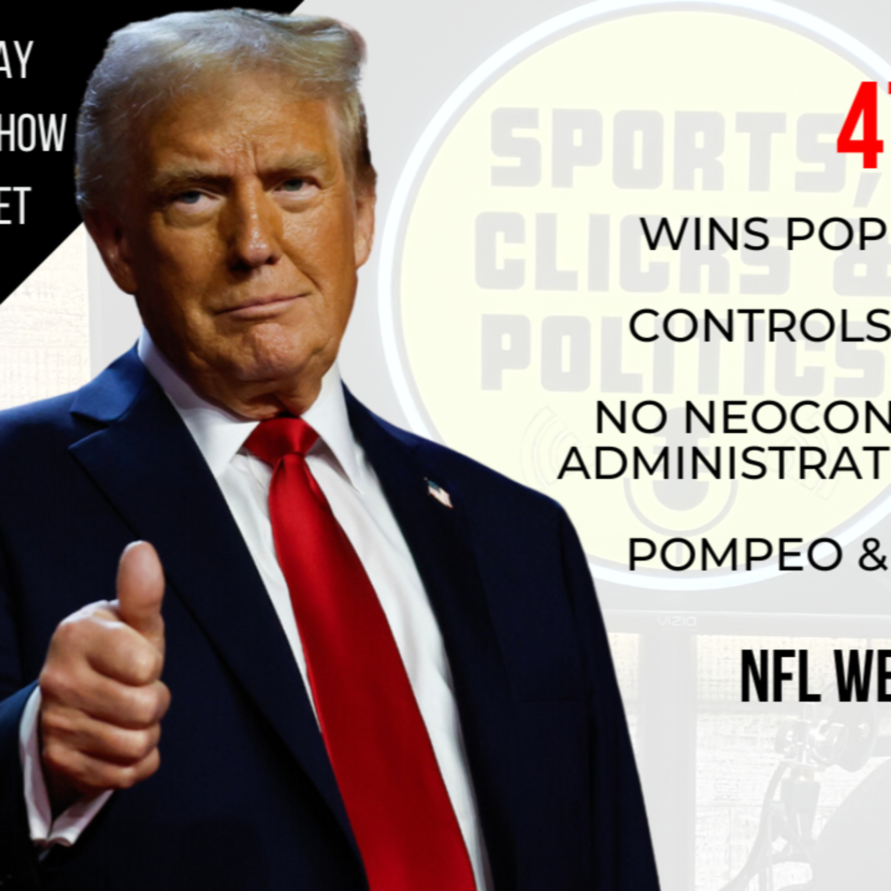 EP176: Trump 47, Controls Congress, Fight for Administration Integrity, NFL Week 10