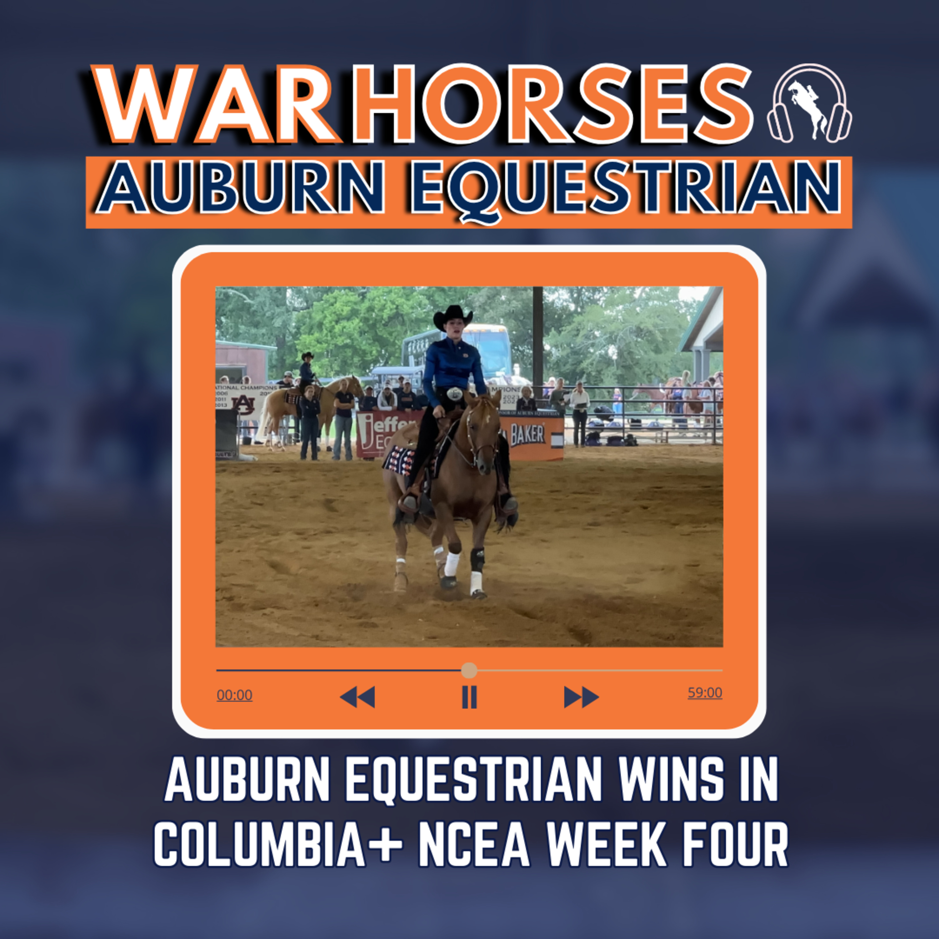 Tigers Maintain Top Spot at USC + NCEA Week 4 | Auburn Equestrian Podcast  episode artwork