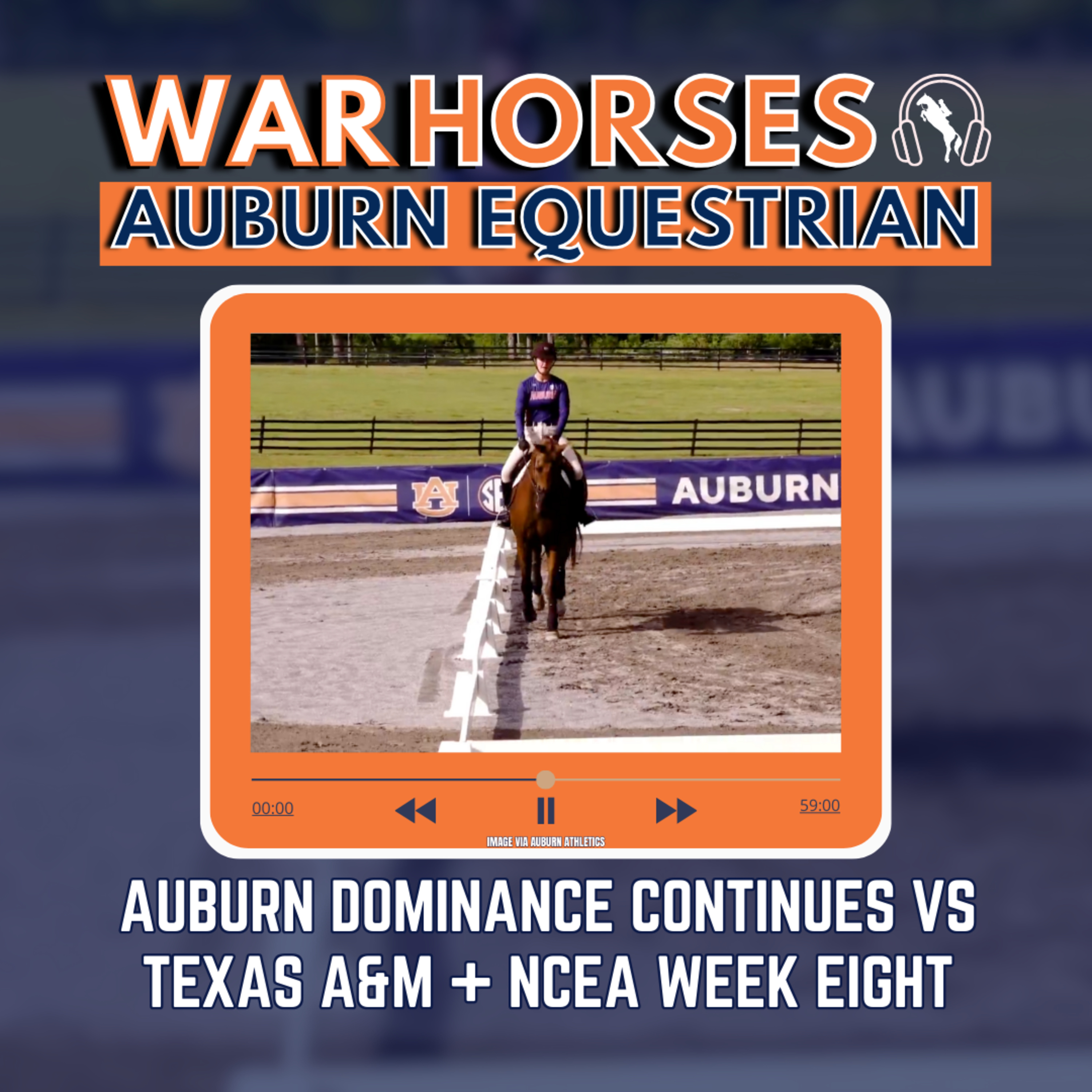 Tigers Dominant vs. Texas A&M + NCEA Week 8 | Auburn Equestrian Podcast  episode artwork
