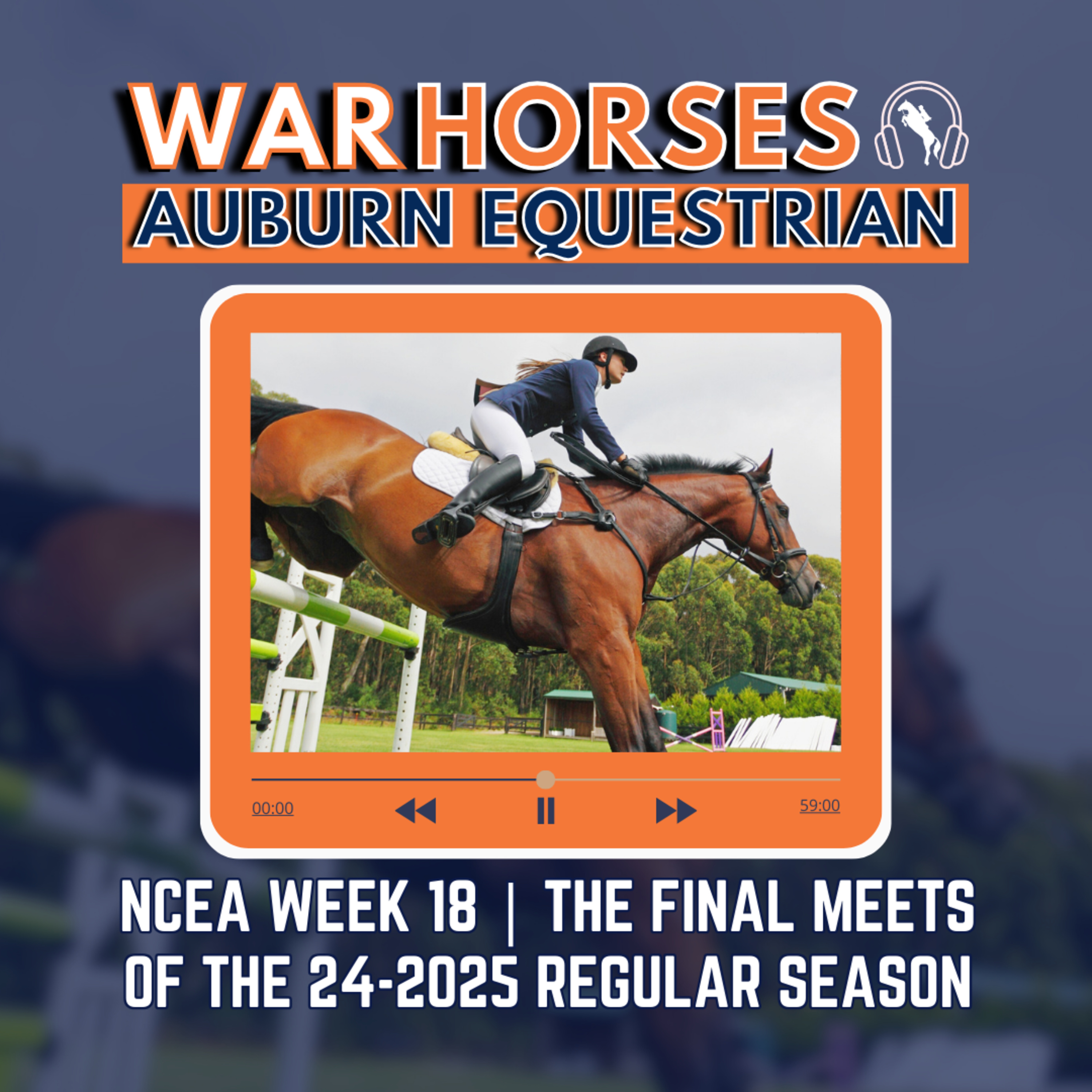 The Final Regular Season Meets of 2024-25 | Auburn Equestrian Podcast  episode artwork