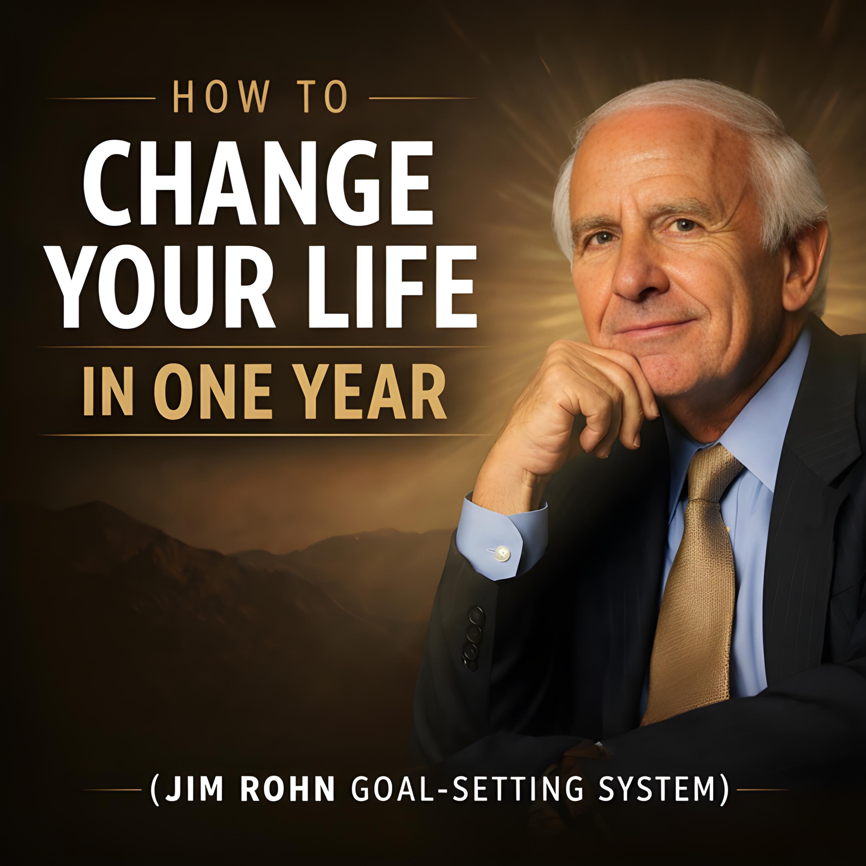How to Change Your Life in One Year (Jim Rohn Goal-Setting System)