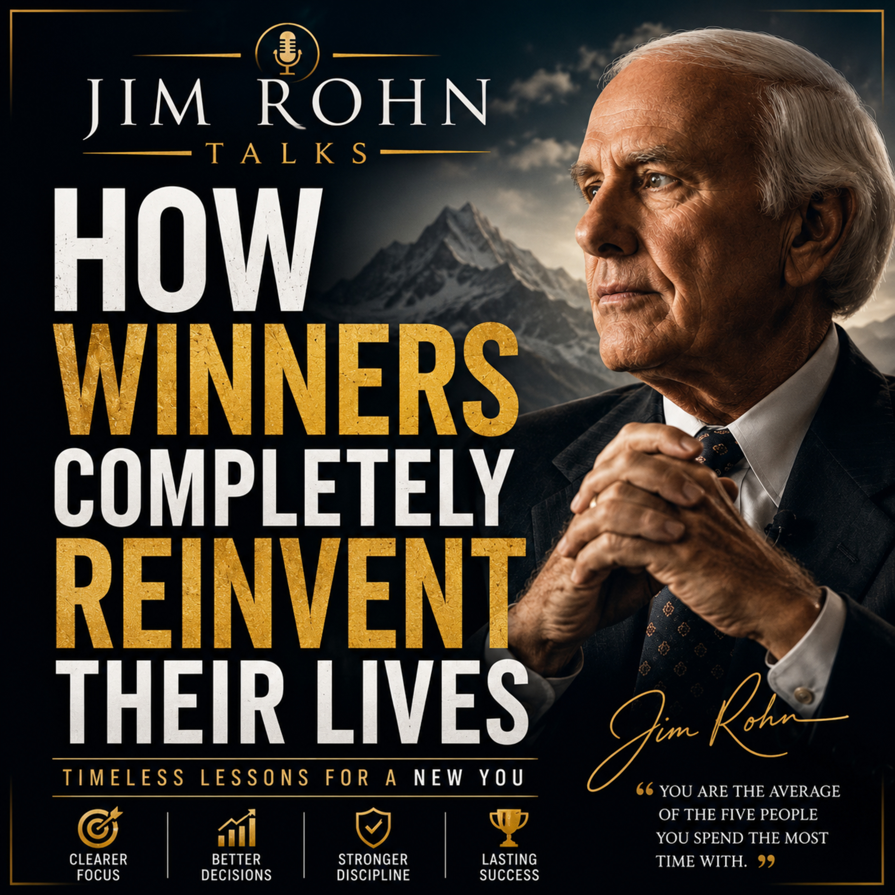 How Winners Completely Reinvent Their Lives | Jim Rohn Motivation