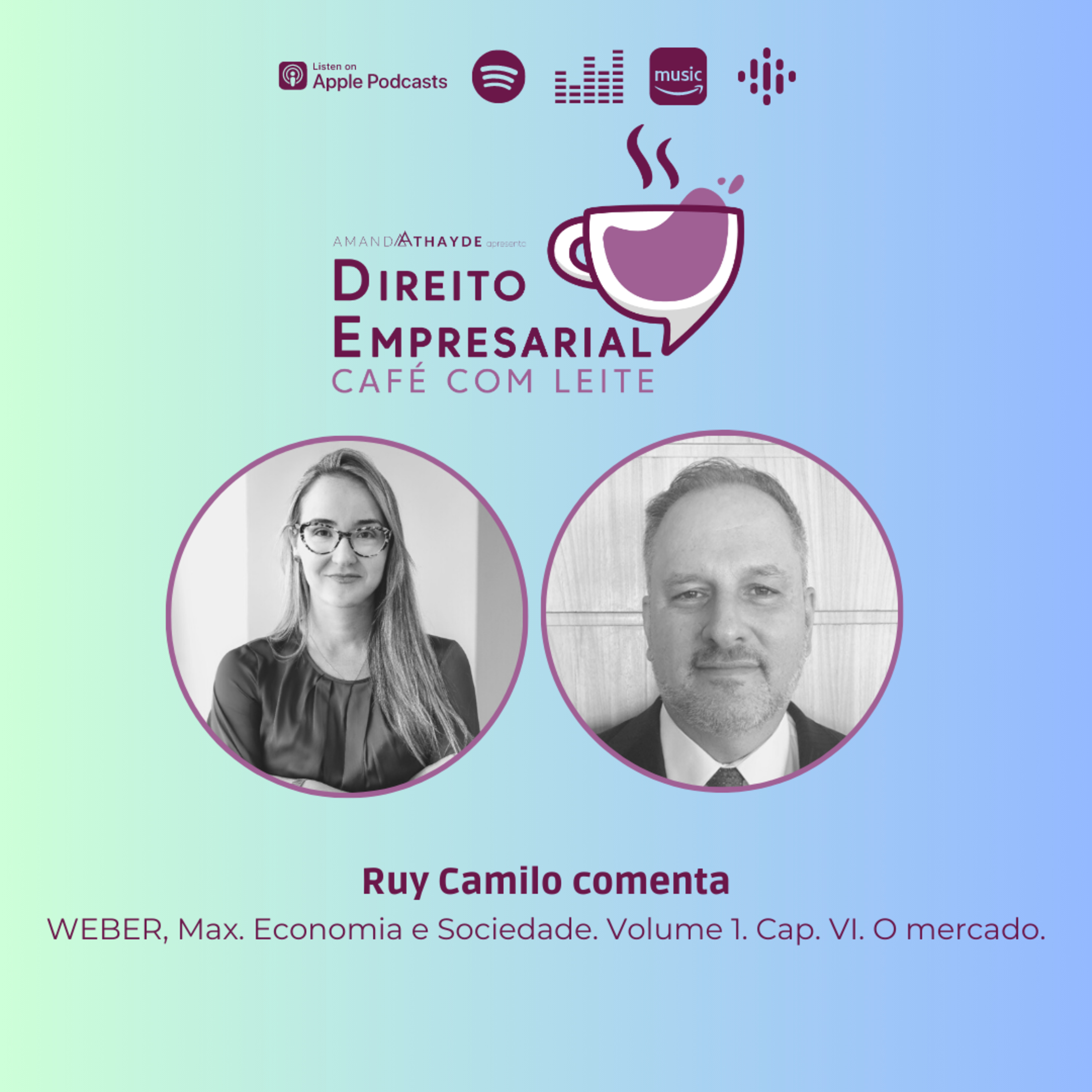EP#113 WEBER, Max. Economia e Sociedade. Volume 1. Cap. VI. O mercado. episode artwork