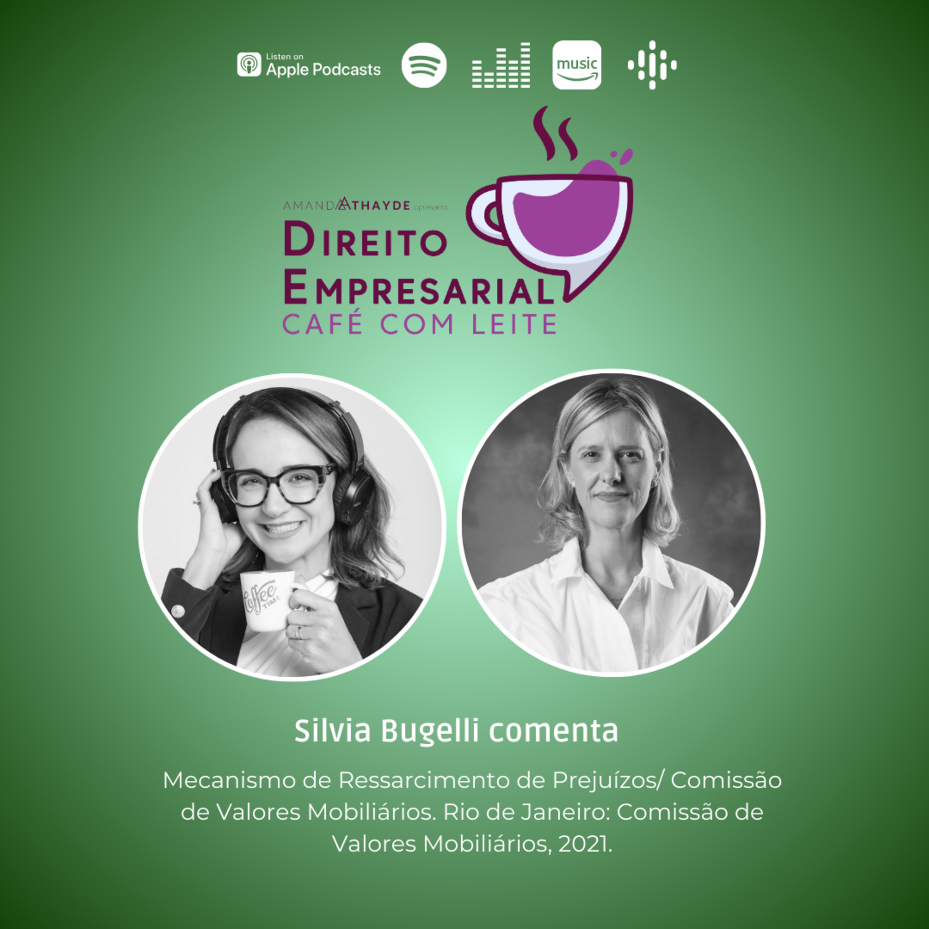 EP#183: Mecanismo de Ressarcimento de Prejuízos/ Comissão de Valores Mobiliários. Rio de Janeiro: Comissão de Valores Mobiliários, 2021. episode artwork