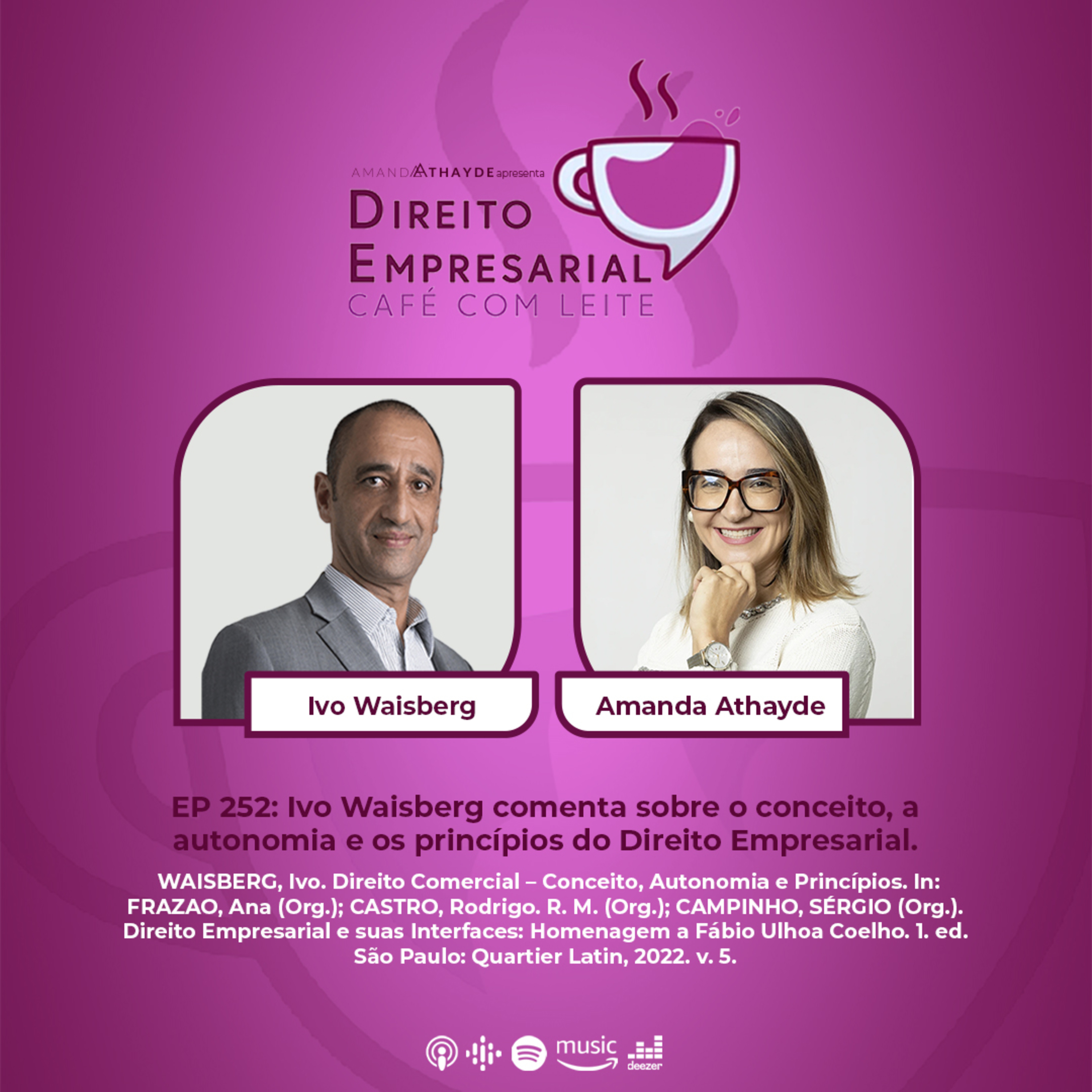 EP#251: Ivo Waisberg comenta sobre o conceito, a autonomia e os princípios do Direito empresarial. episode artwork