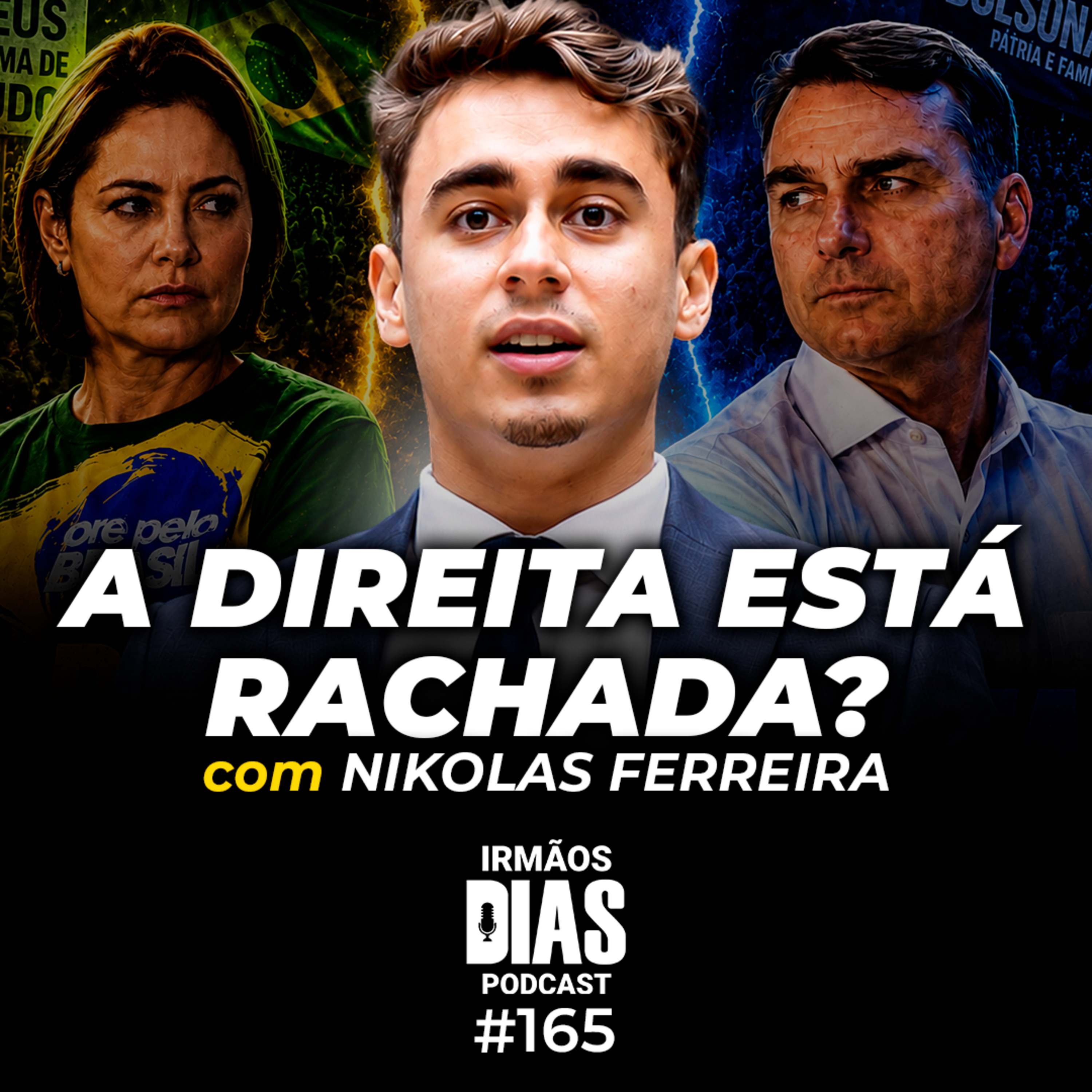 NIKOLAS FERREIRA SEM PAPAS NA LÍNGUA - Irmãos Dias Podcast #265 episode artwork