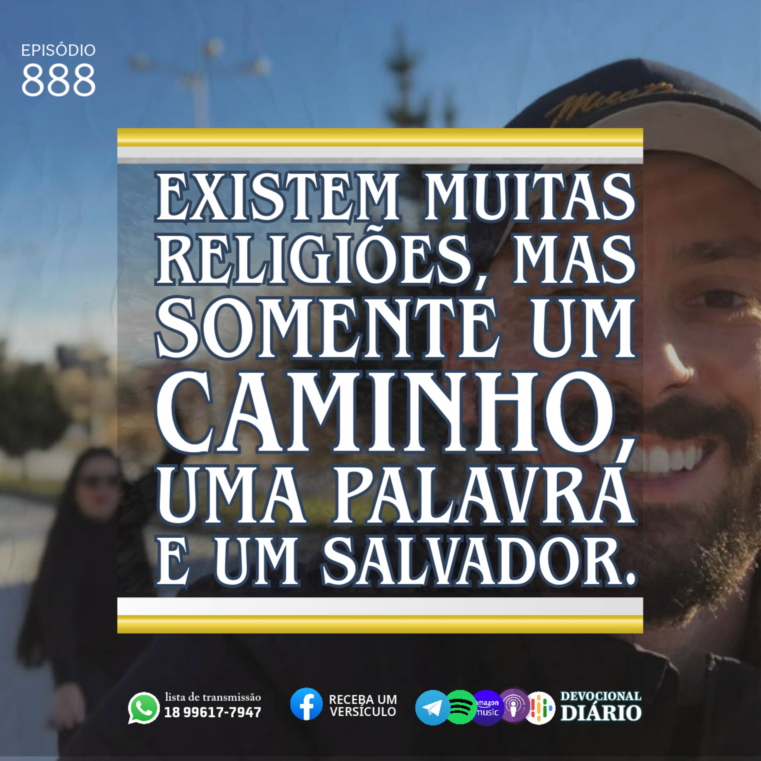Existem muitas religiões, mas somente um caminho, uma palavra e um Salvador. episode artwork