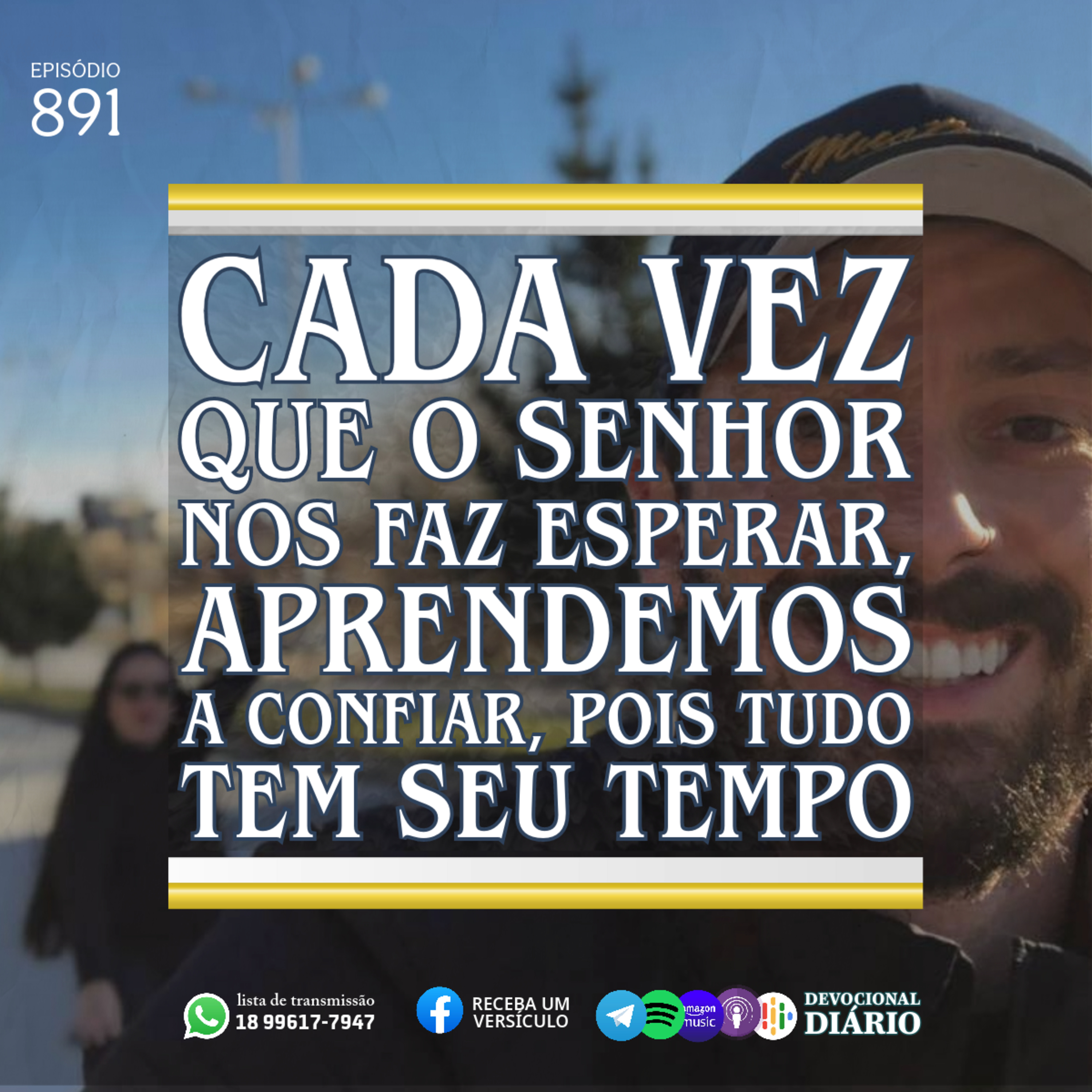 Cada vez que o Senhor nos faz esperar, aprendemos a confiar, pois tudo tem seu tempo  episode artwork