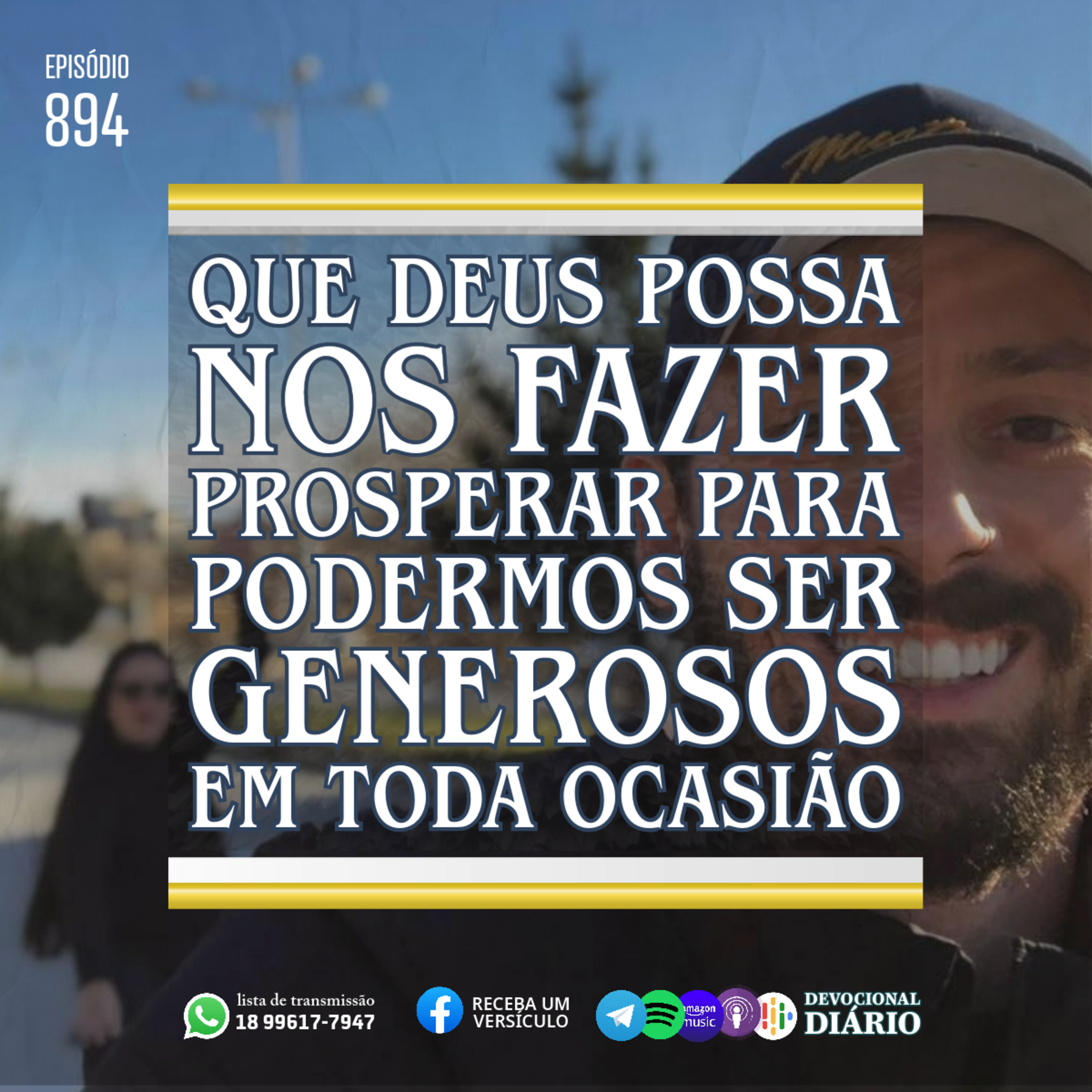 Que Deus possa nos fazer prosperar para podermos ser generosos em toda ocasião.  episode artwork