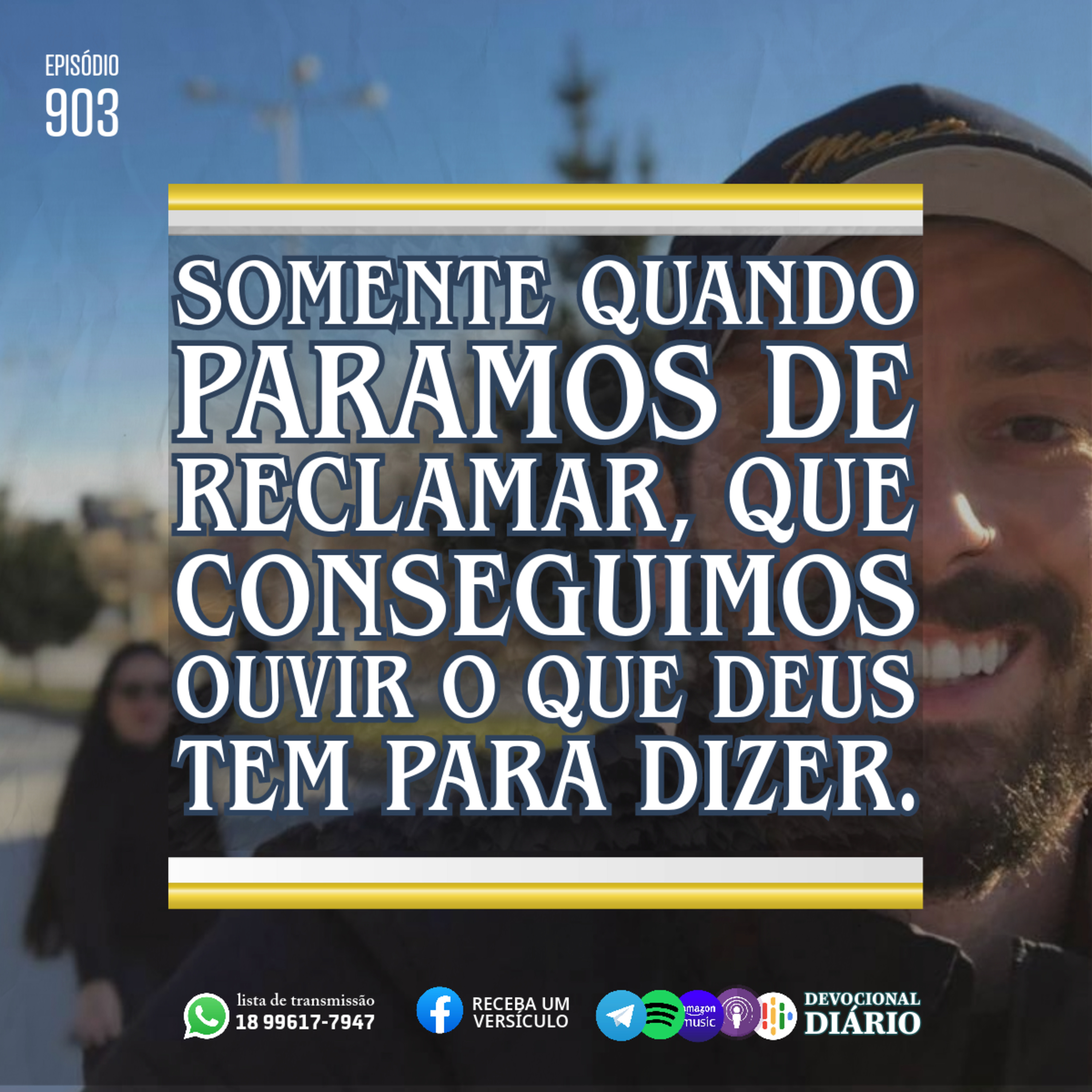 Somente quando paramos de reclamar, que conseguimos ouvir o que Deus tem para dizer. episode artwork