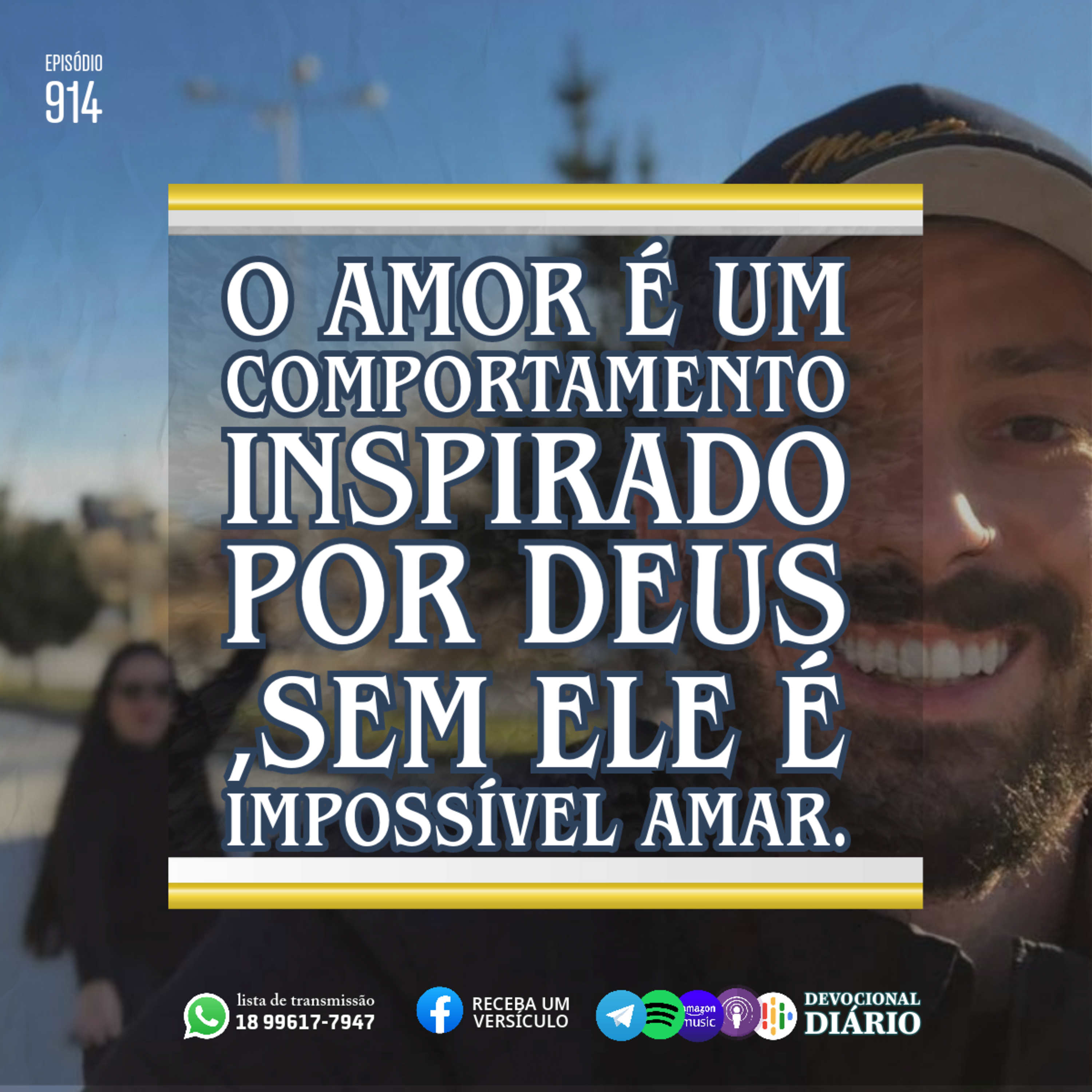 O amor é um sentimento inspirado por Deus, sem Ele é impossível amar.  episode artwork