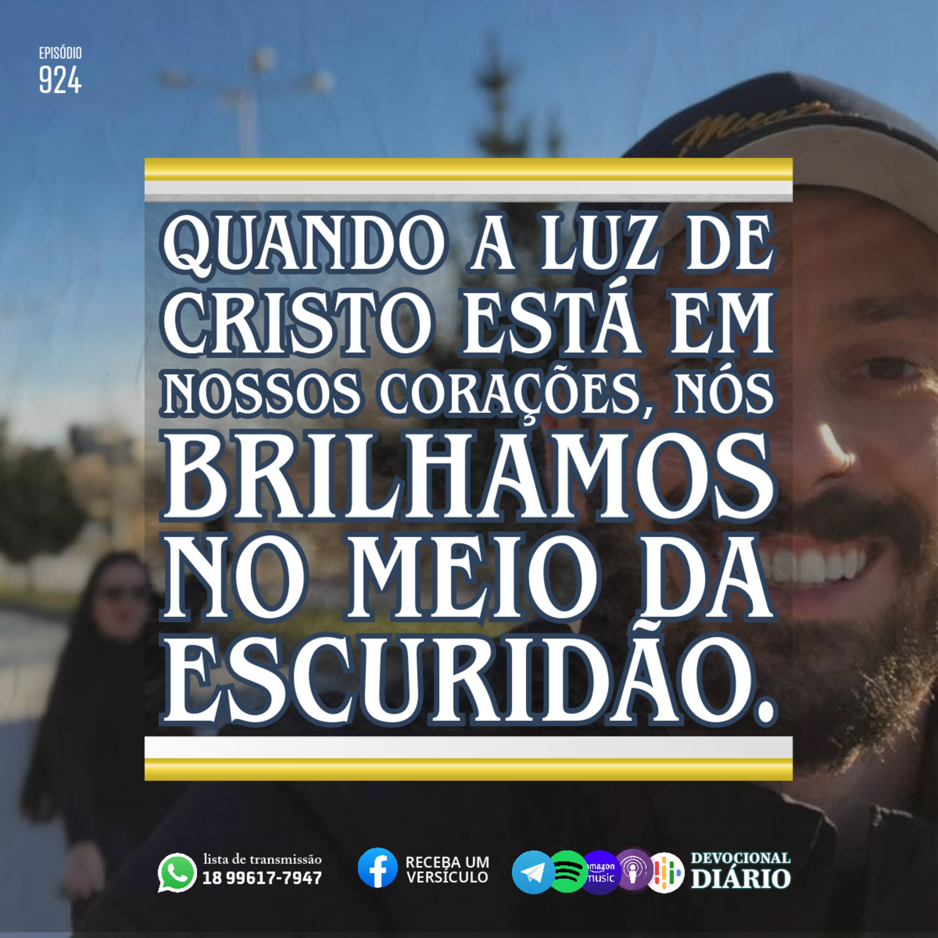 Quando a luz de Cristo está em nossos corações, nós brilhamos no meio da escuridão.  episode artwork
