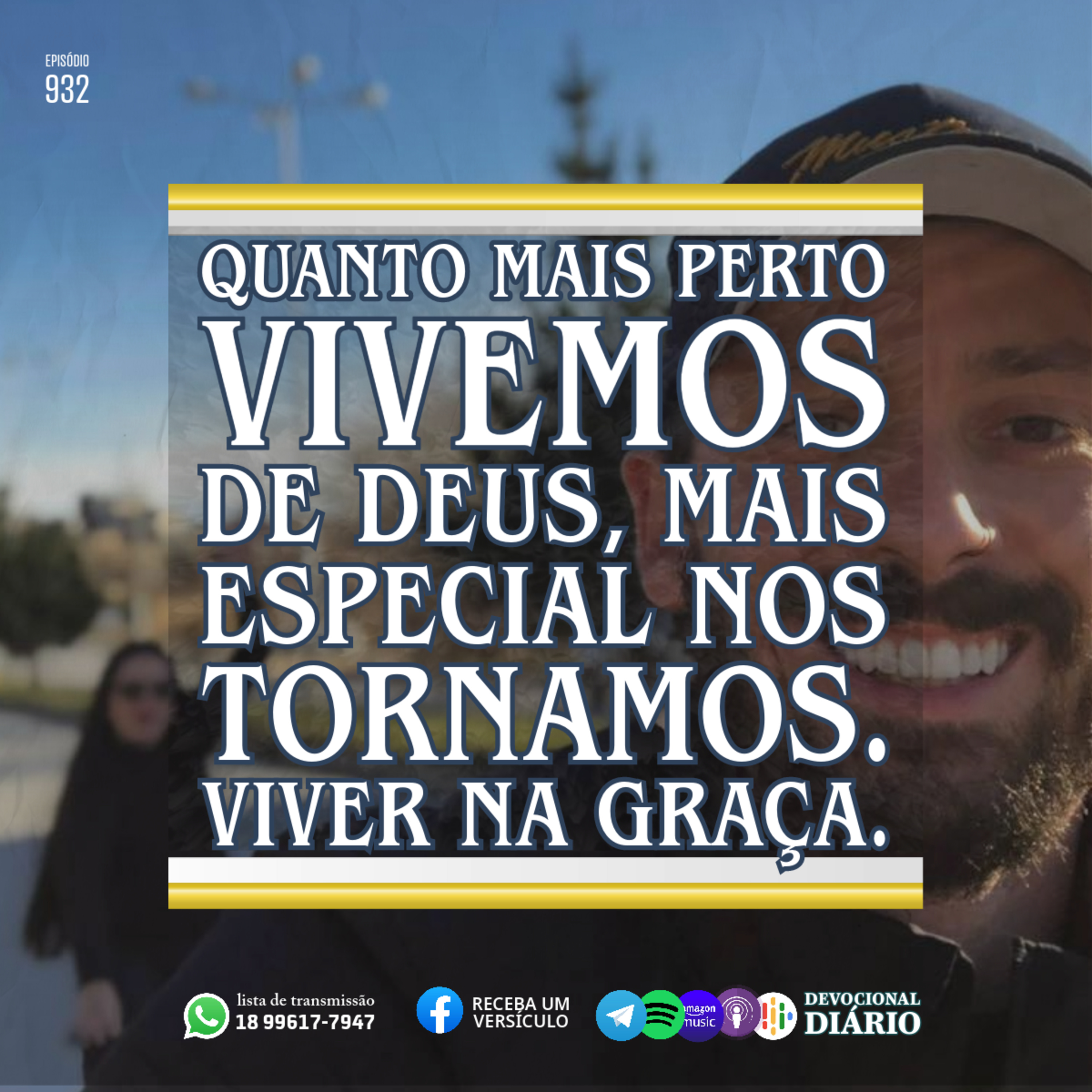 Quanto mais perto vivemos de Deus, mais especial nos tornamos. Viver na graça.  episode artwork