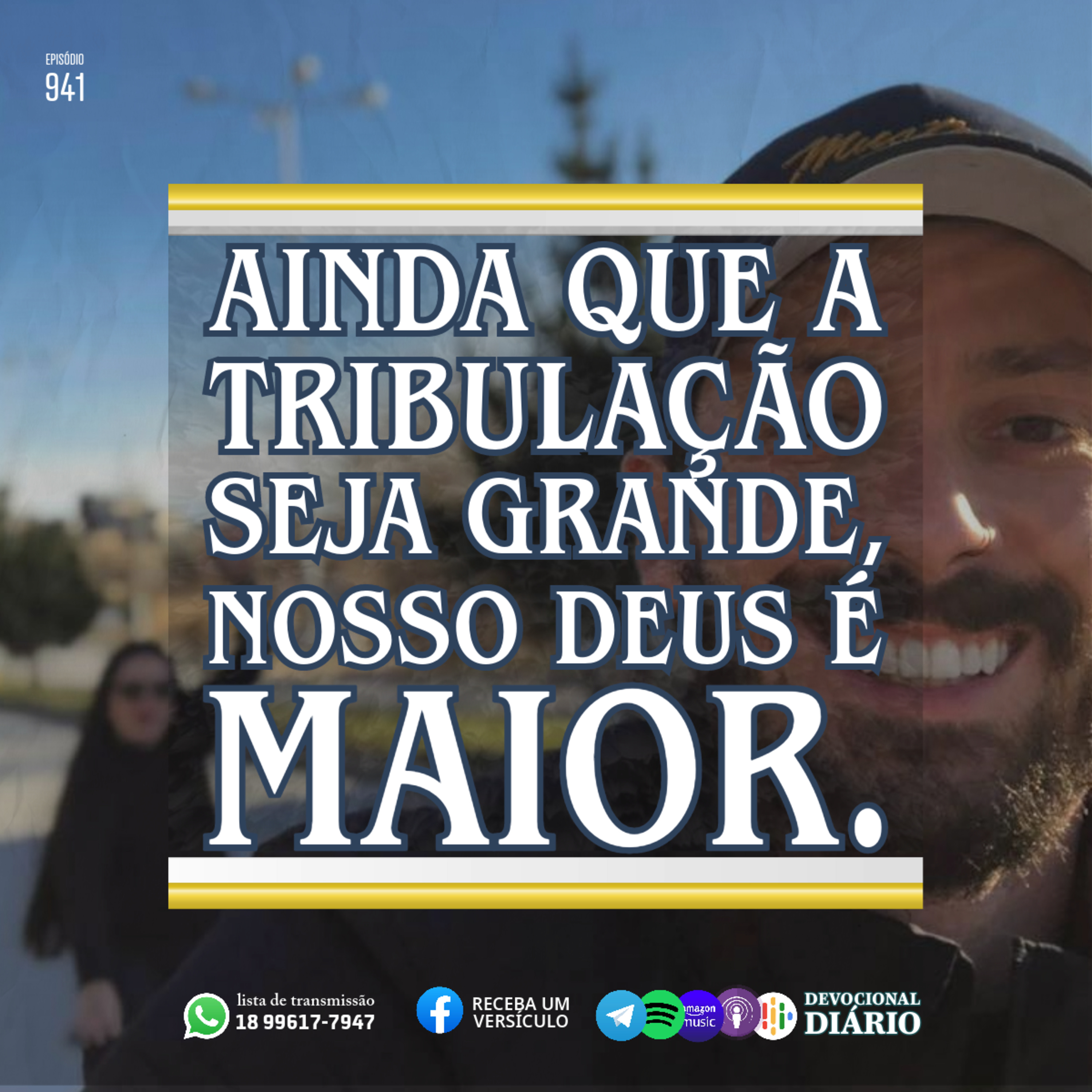 Mesmo que a tribulação pareça grande, nosso Deus é maior. episode artwork
