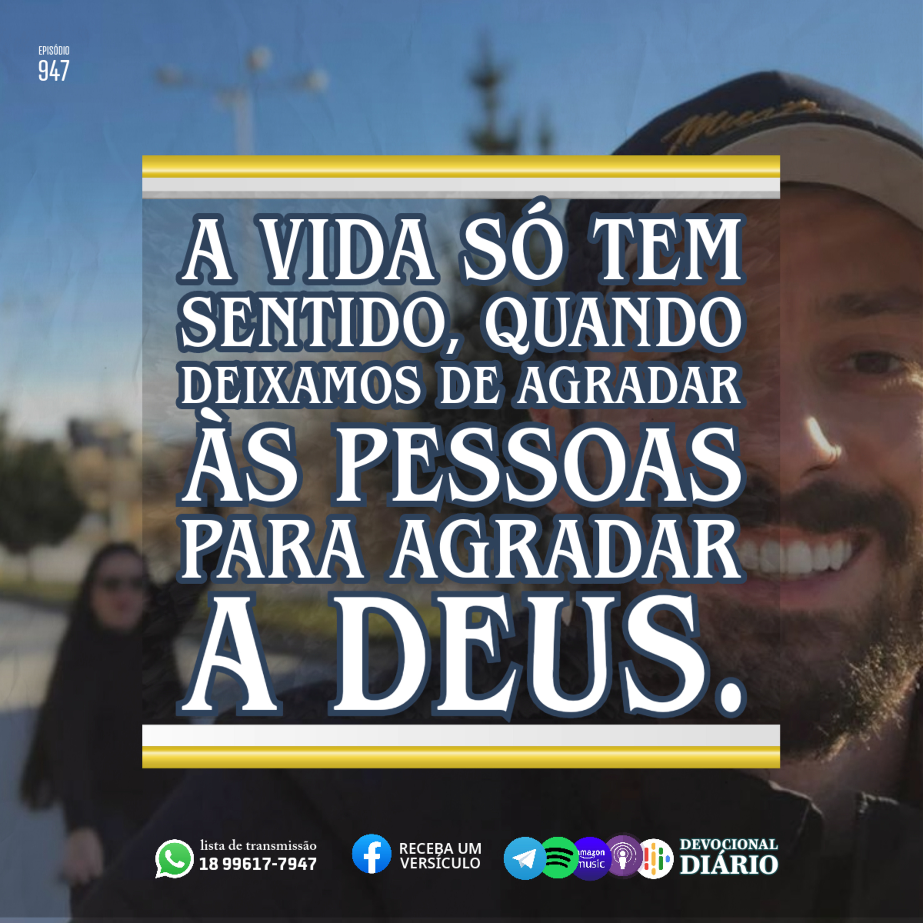 A vida só tem sentido, quando deixamos de agradar às pessoas para agradar a Deus.  episode artwork