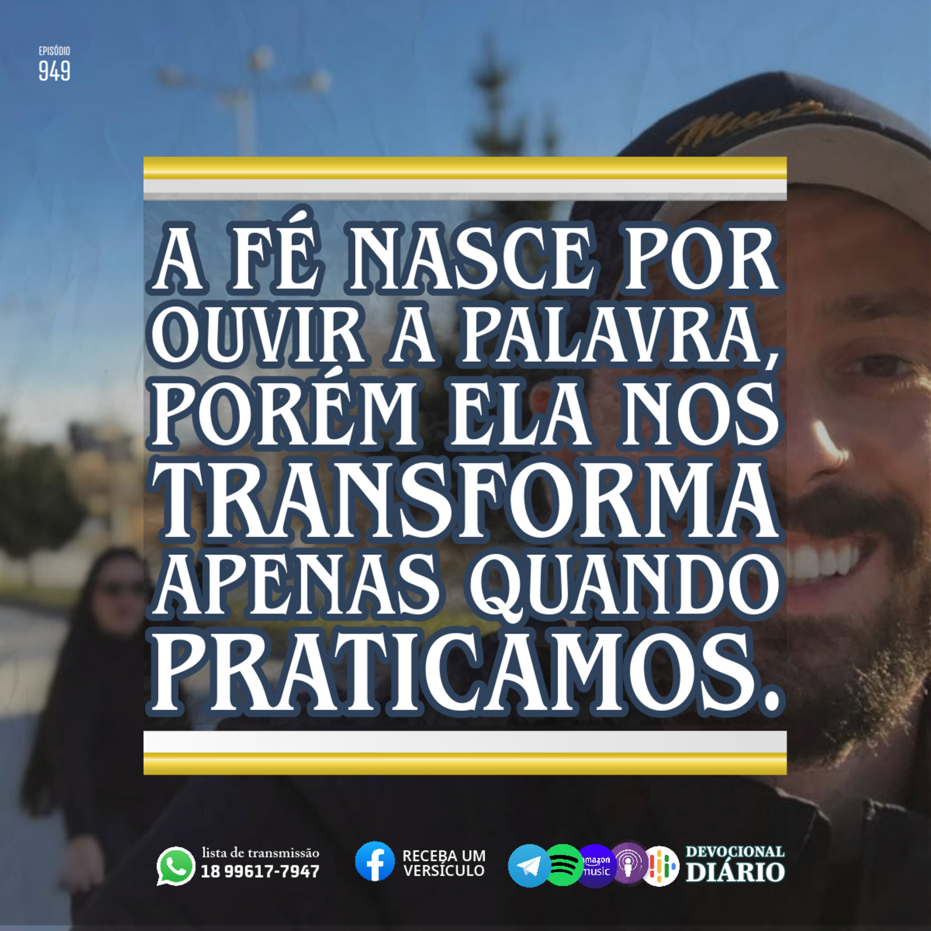 A fé nasce por ouvir a palavra, porém ela nos transforma apenas quando praticamos.  episode artwork